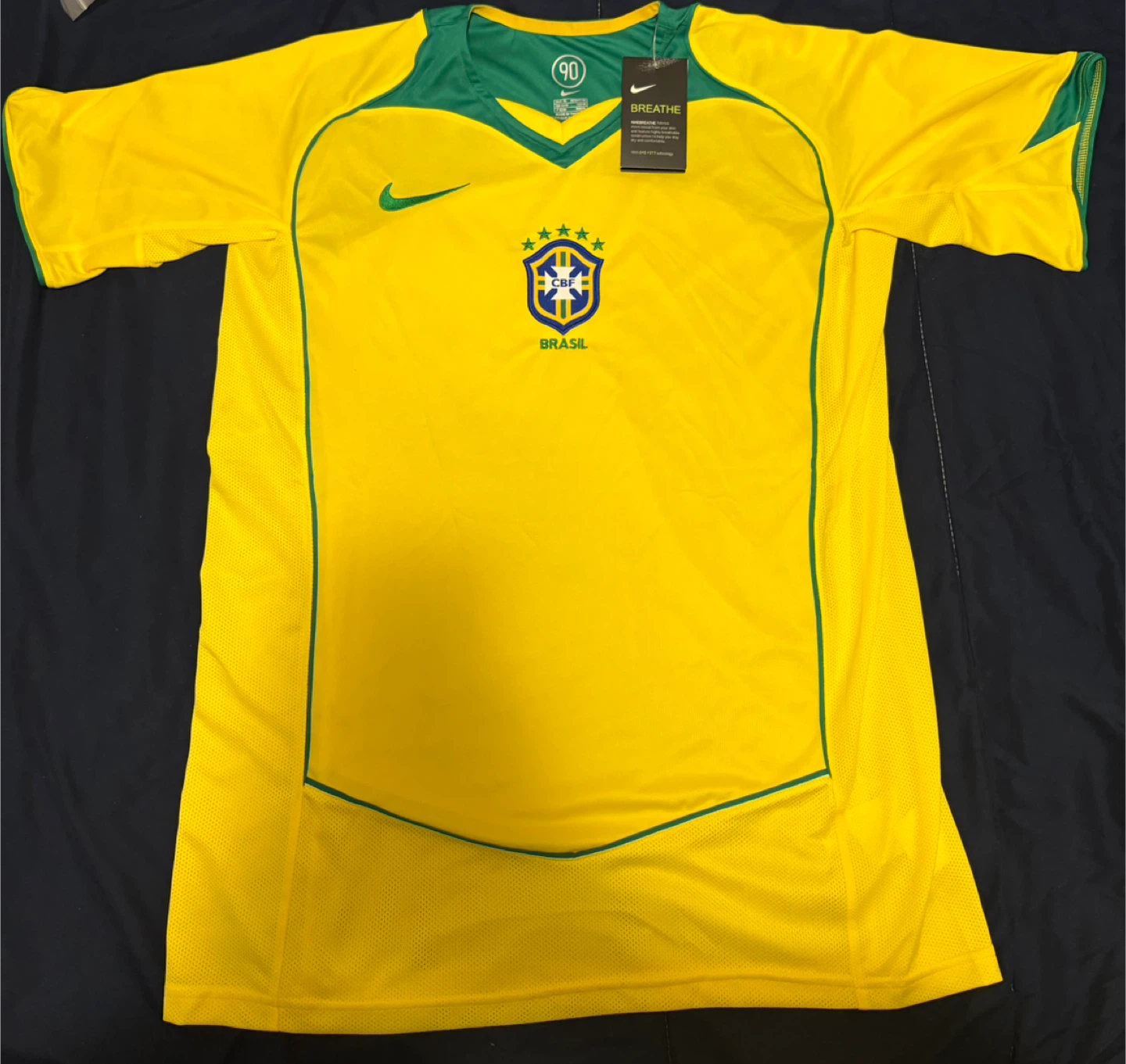 2004-2006 Brazil Jersey | L |