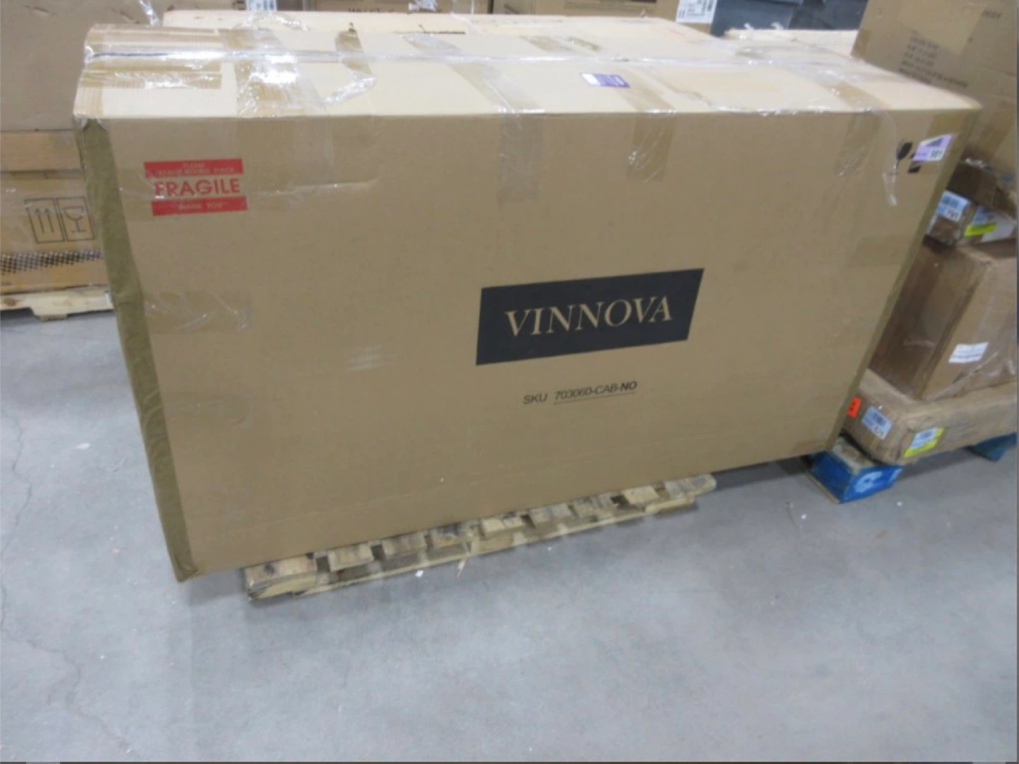 VINNOVA 59.8" Double Bathroom Vanity Cabinet - Light Oak - photo 4