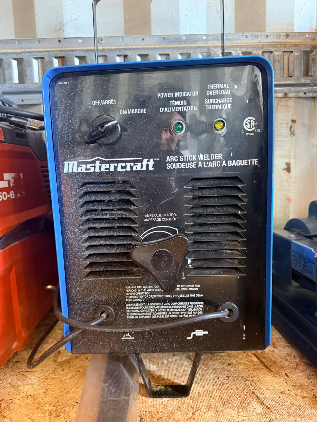 Mastercraft Arc Stick Welder - photo 2