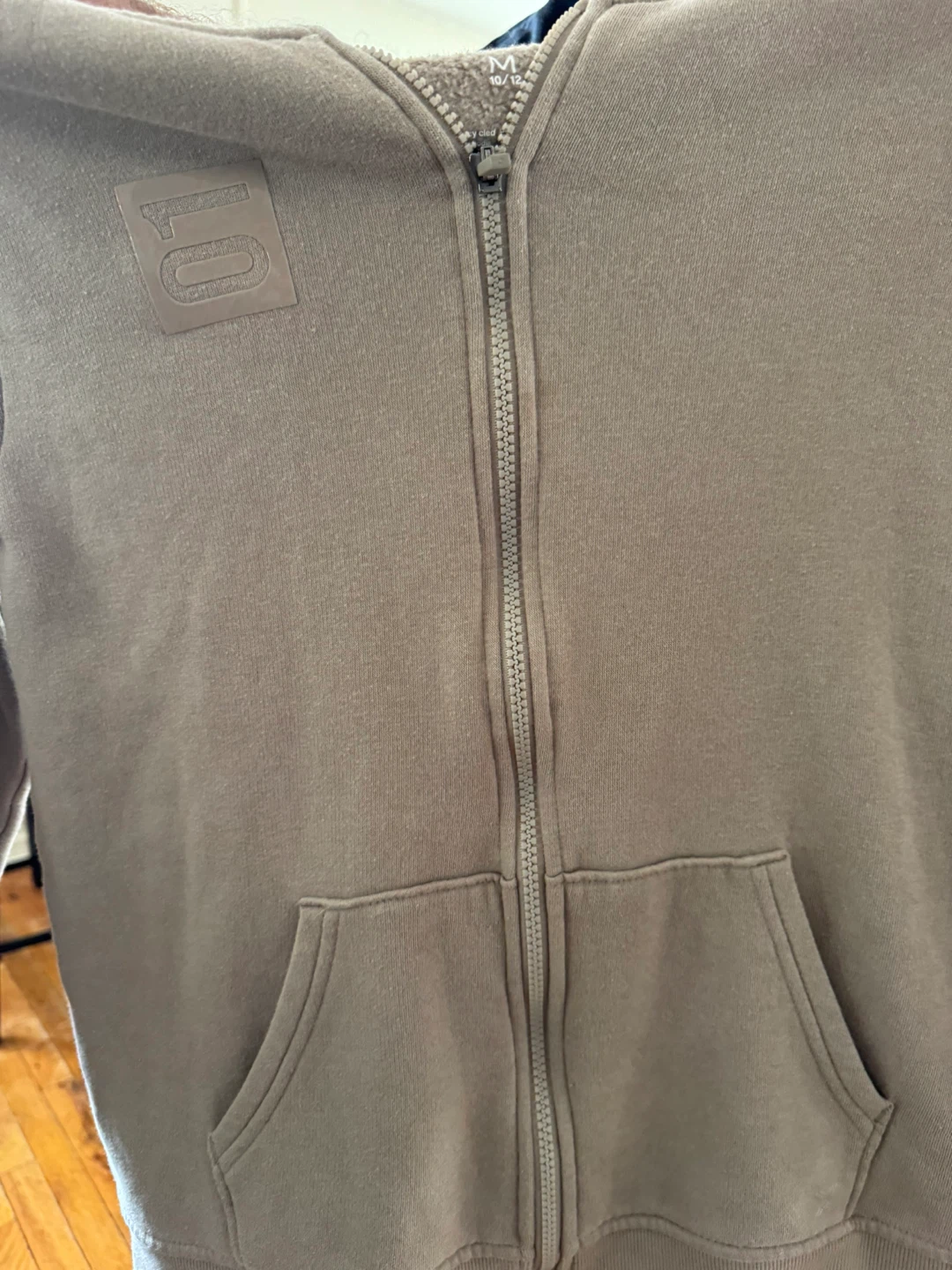 Xersion Hoodie and Sweatpants Set - Tan - Medium (10/12) - photo 5