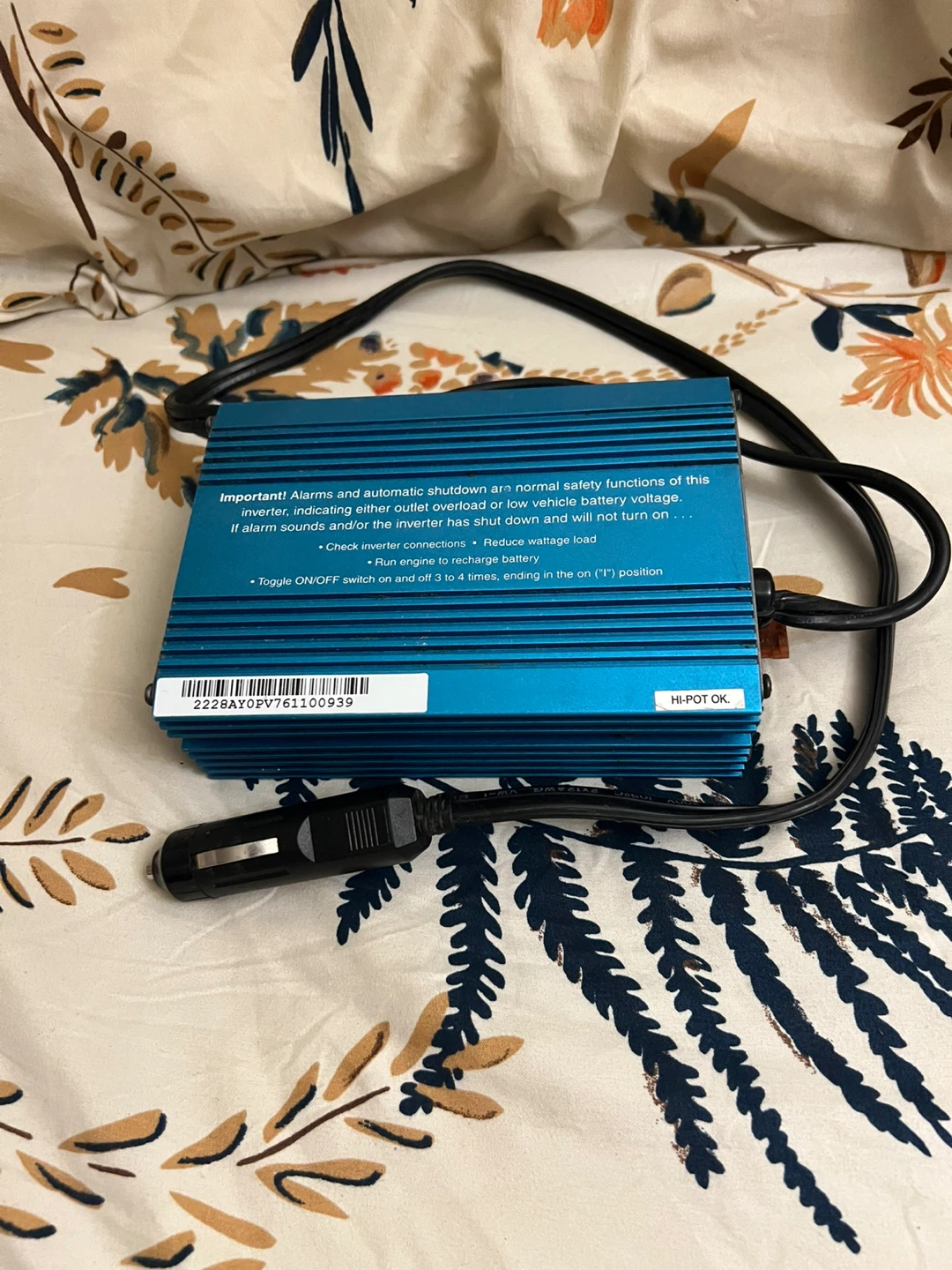 Tripp Lite PowerVerter Ultra-Compact Inverter 375 Watts - photo 4