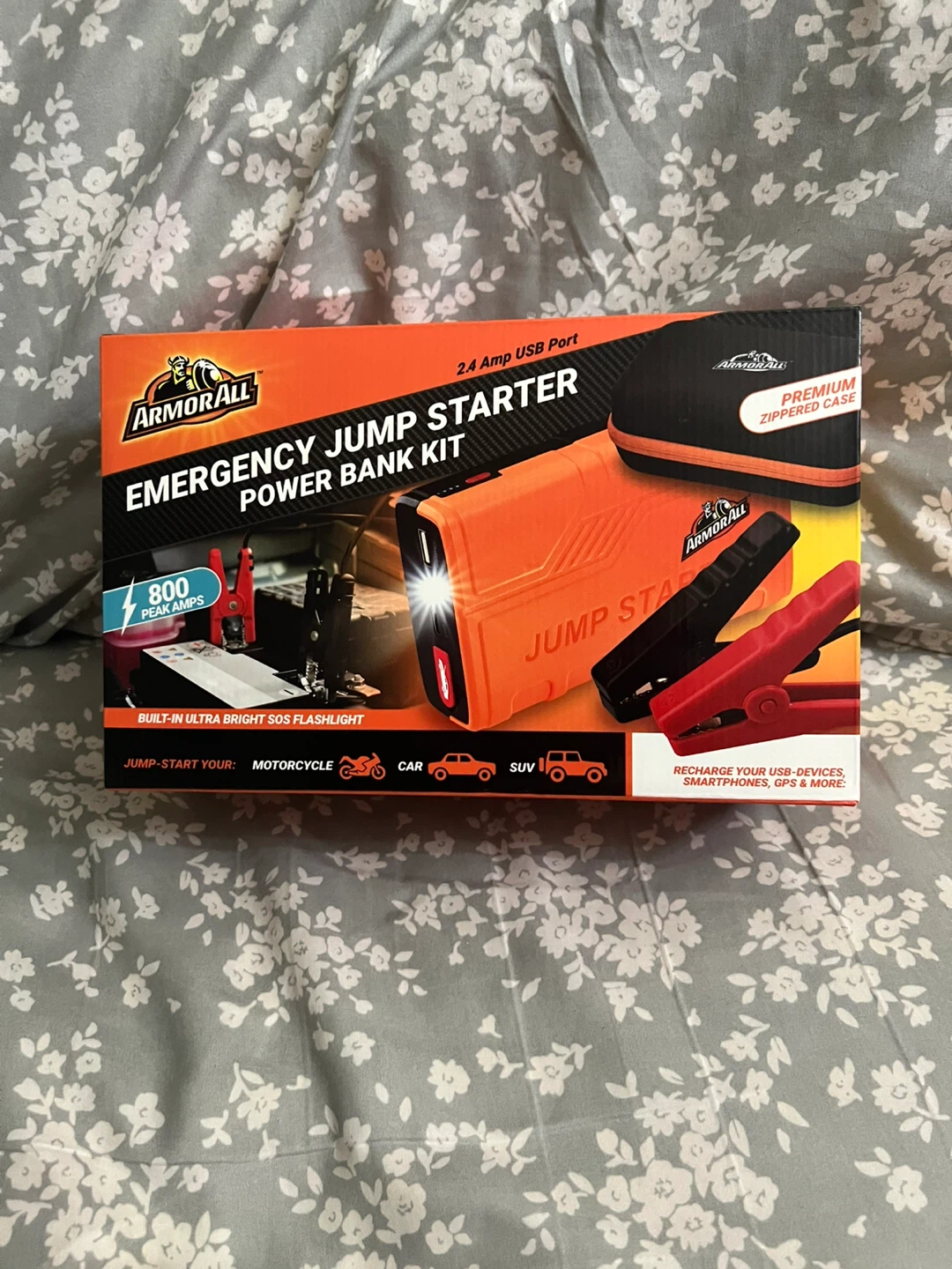 Armor All Emergency Jump Starter Power Bank Kit