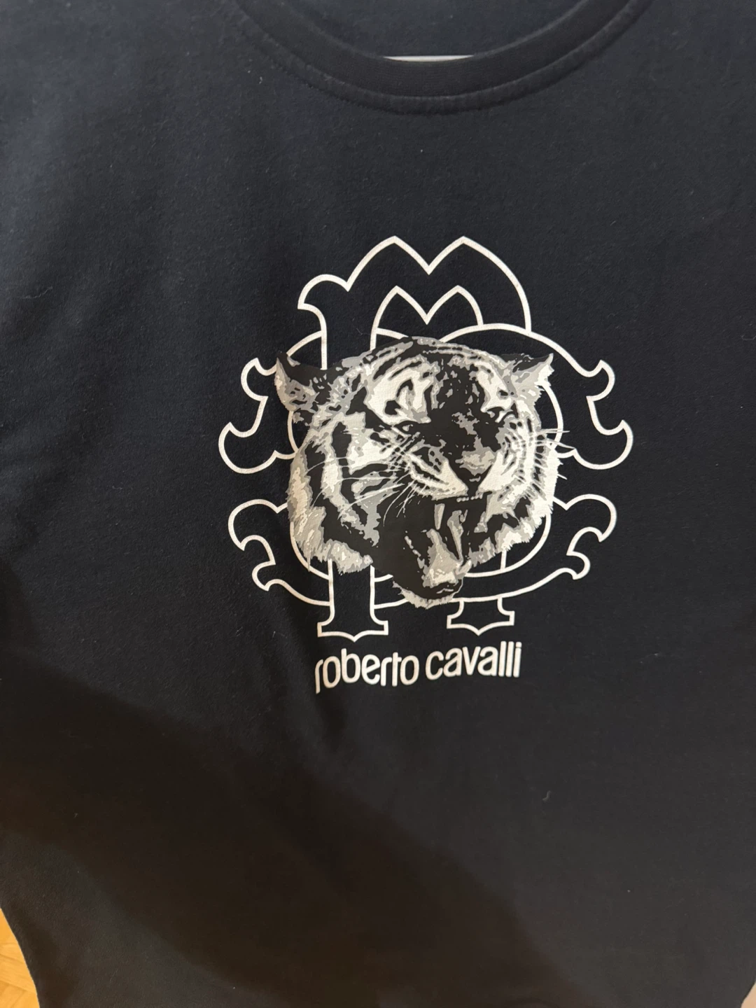 Men’s Roberto Cavalli Black Tiger T-Shirt - photo 2