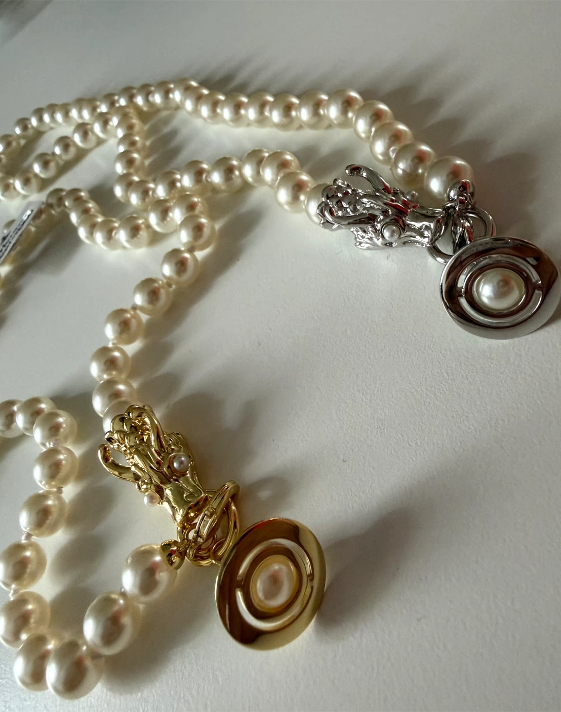 Dragon pearl necklace