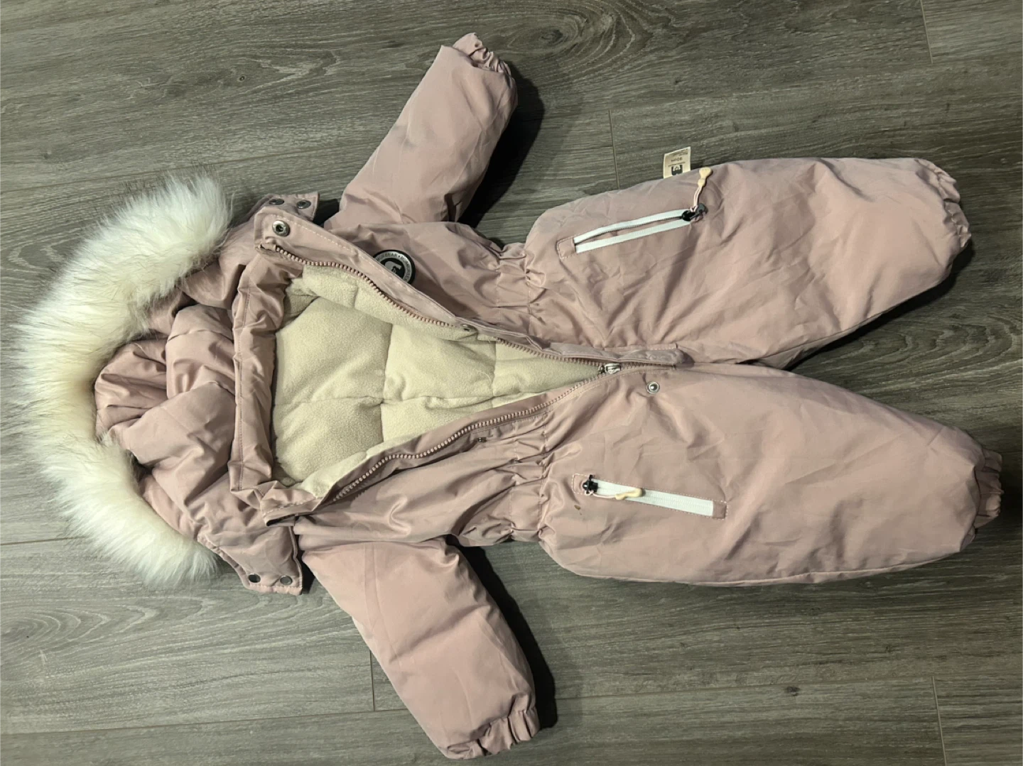 Murmurbear Baby Snowsuit - Pink - photo 2
