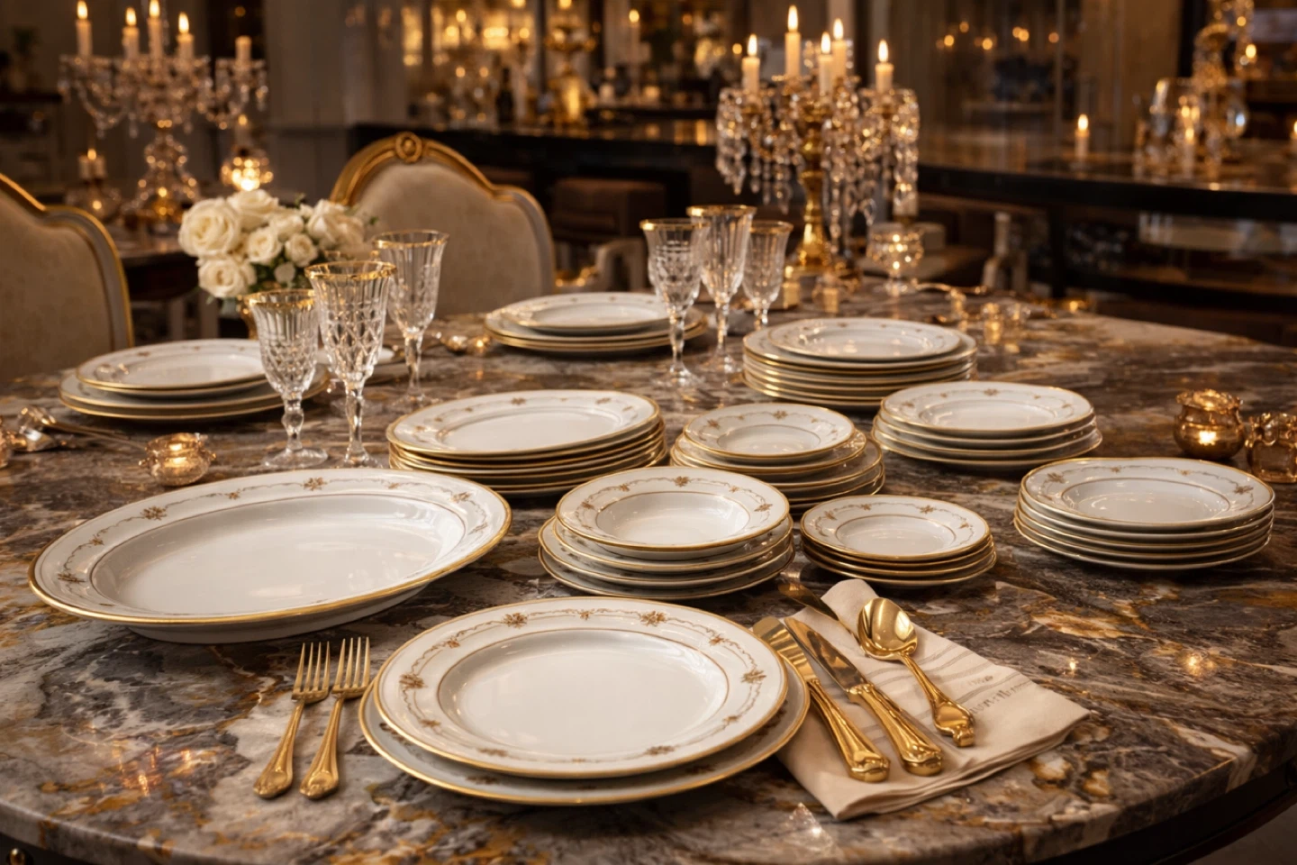 Luxury Noritake “Joanne” Fine China Set – 66 Pieces