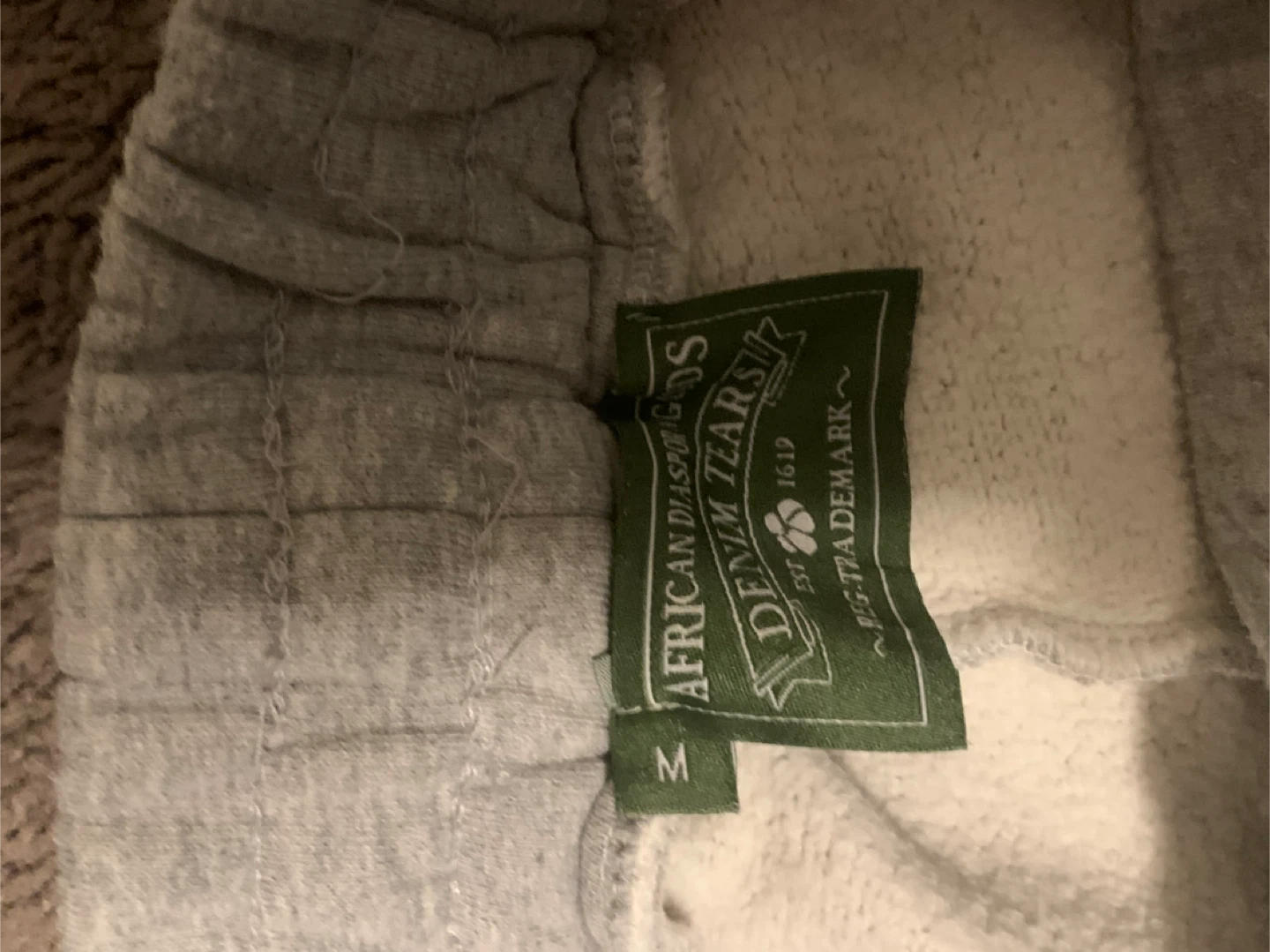 African Diasporagoods Denim Tears Sweatpants - photo 5