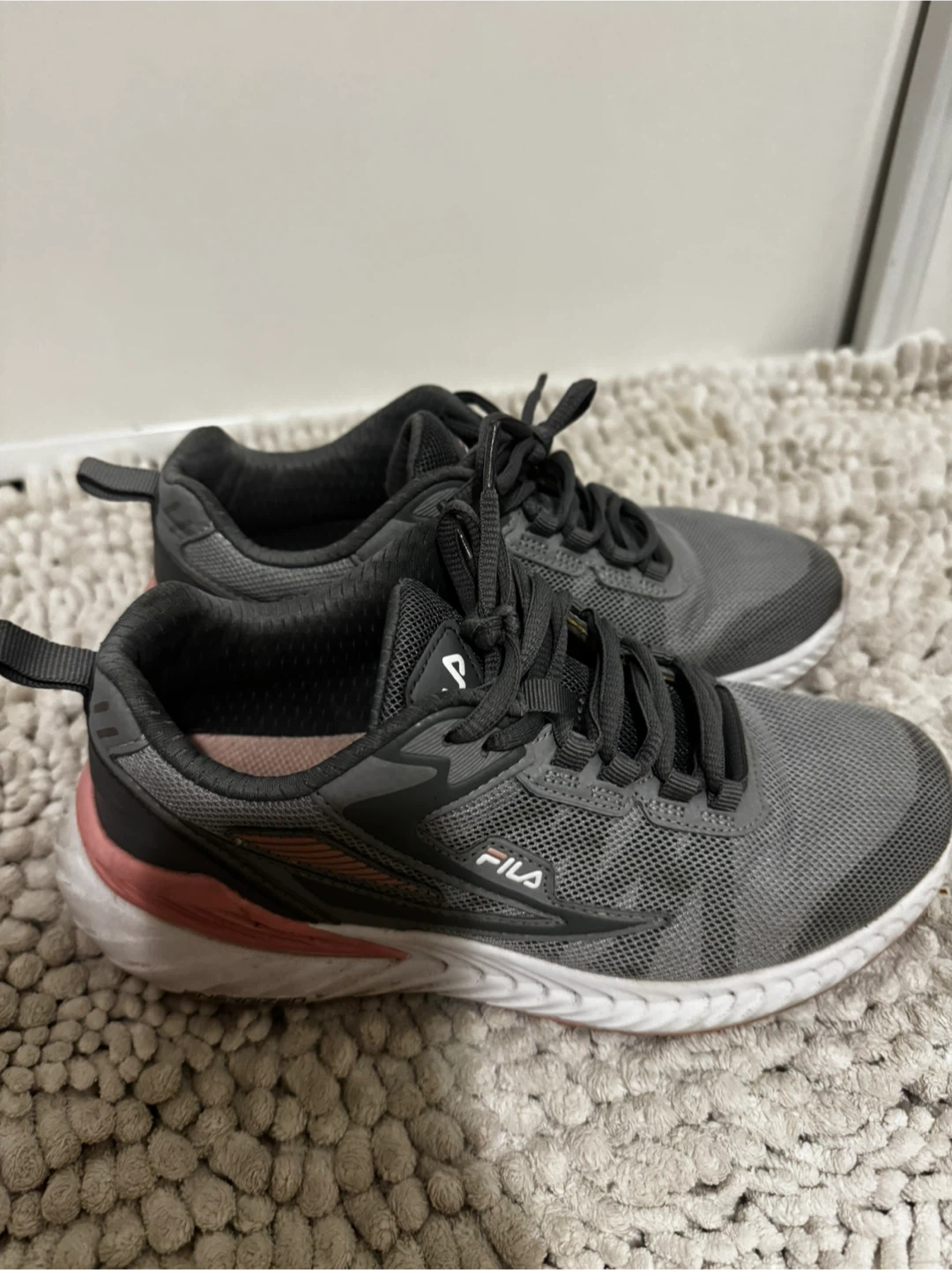 Fila Women's Running Shoes - Grey/Pink