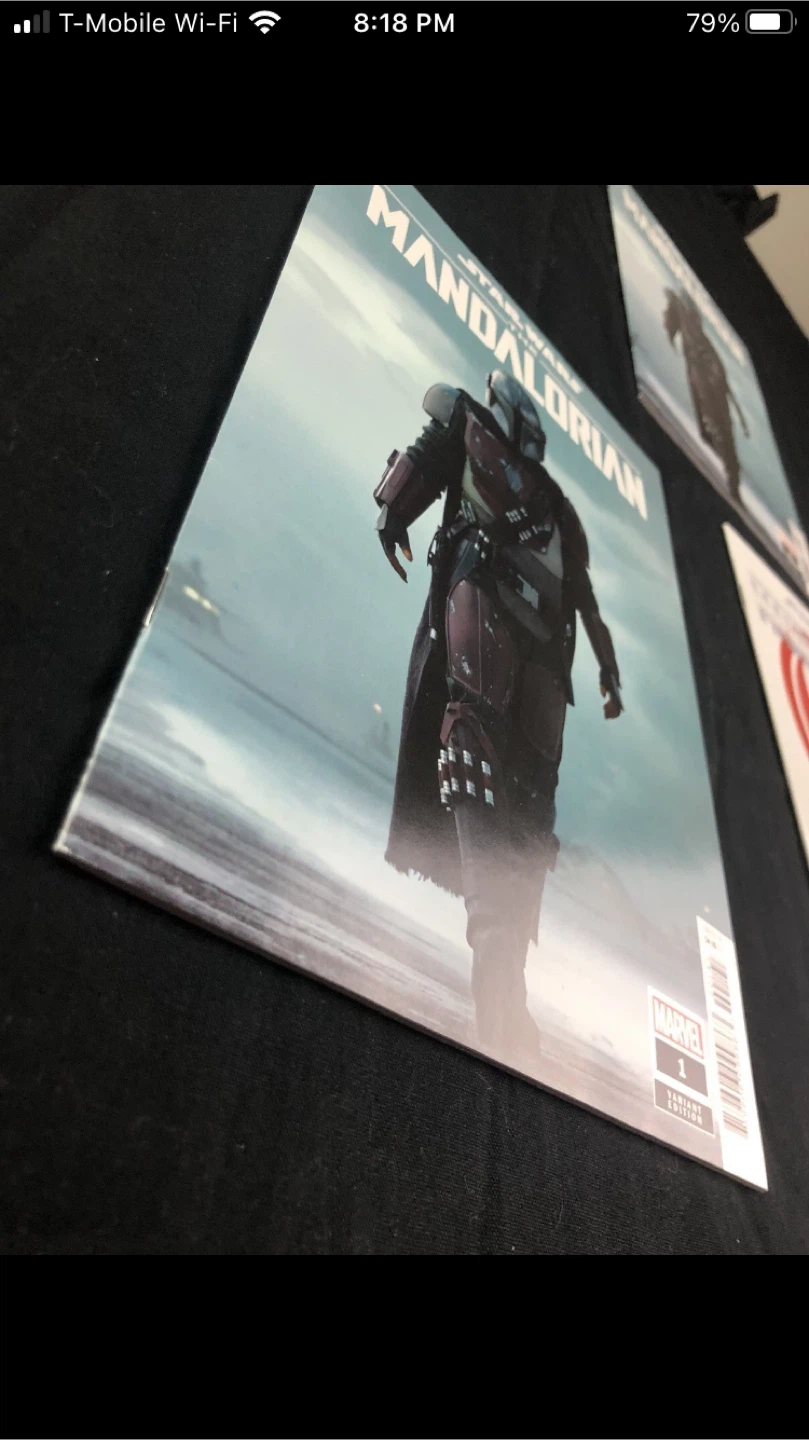 Star Wars The Mandalorian Comic Book Lot (4 issues) - photo 4