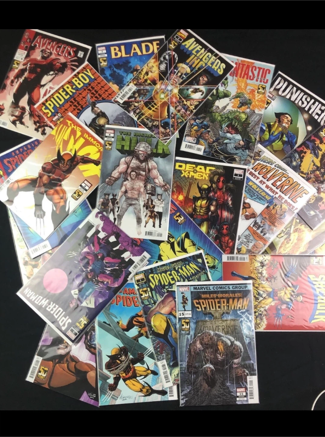 50 Years Of Wolverine comic book lot of 22 variants NM/M - photo 2