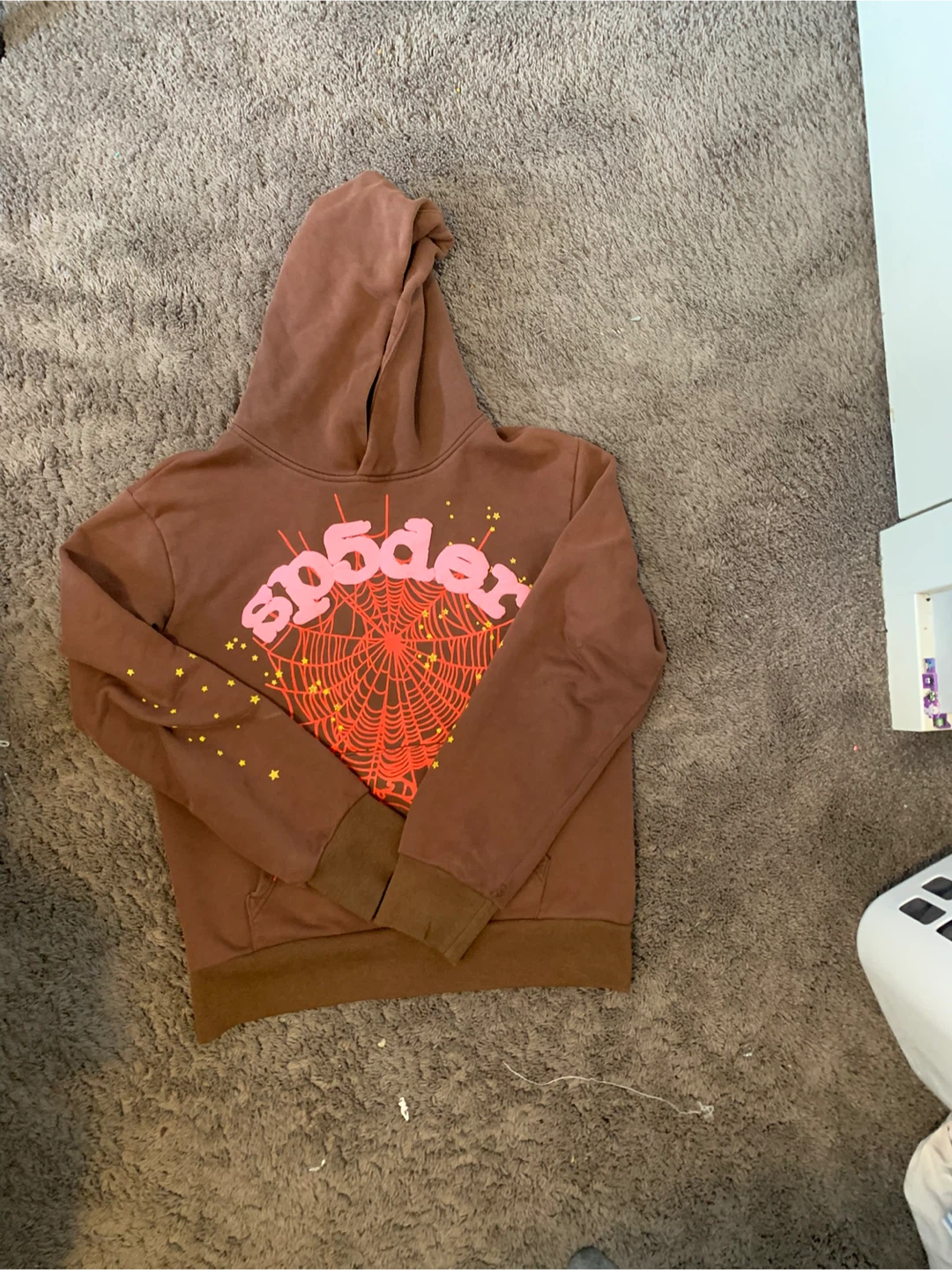 Spider Hoodie Brown