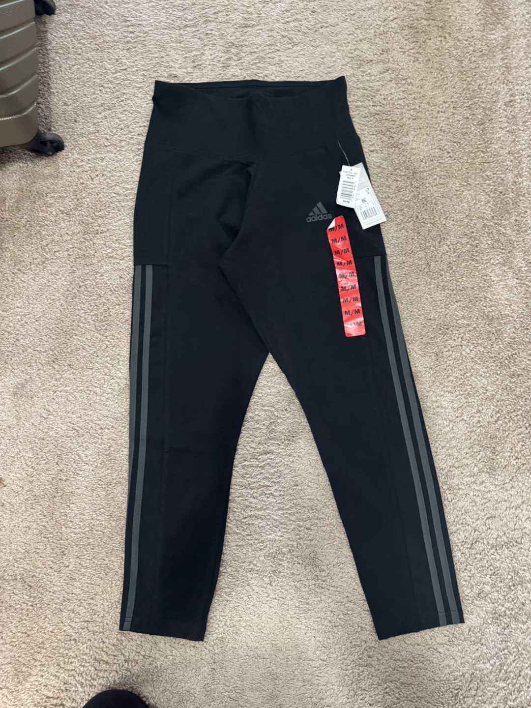 Adidas Women's Black Athletic Leggings Size M