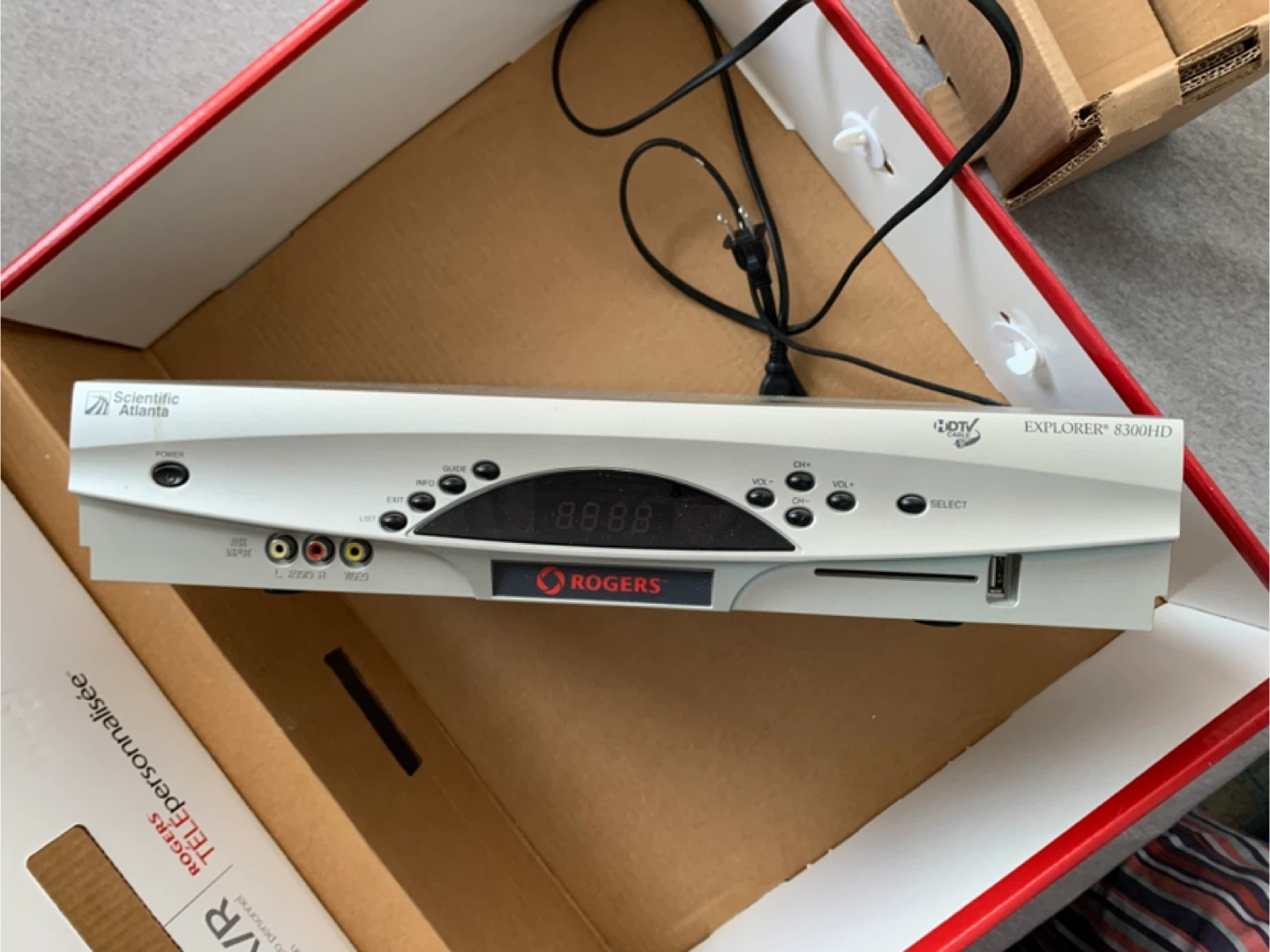 Scientific Atlanta Explorer 8300HD Rogers HDPVR