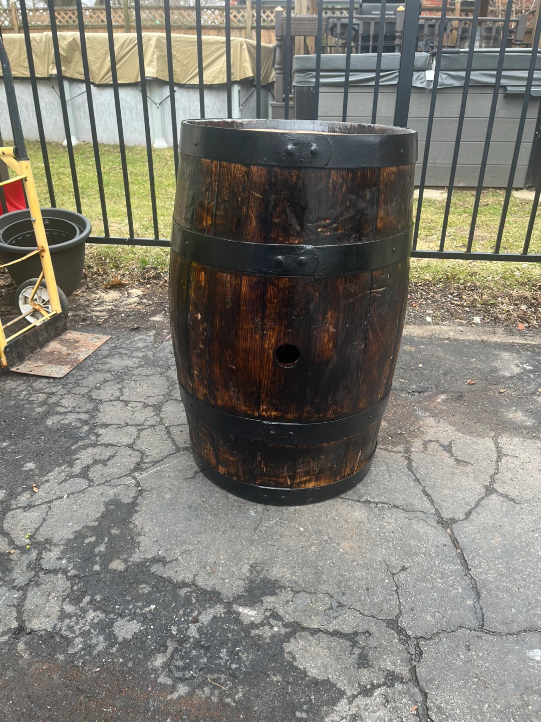 Harley-Davidson Wooden Barrel Decor - photo 3