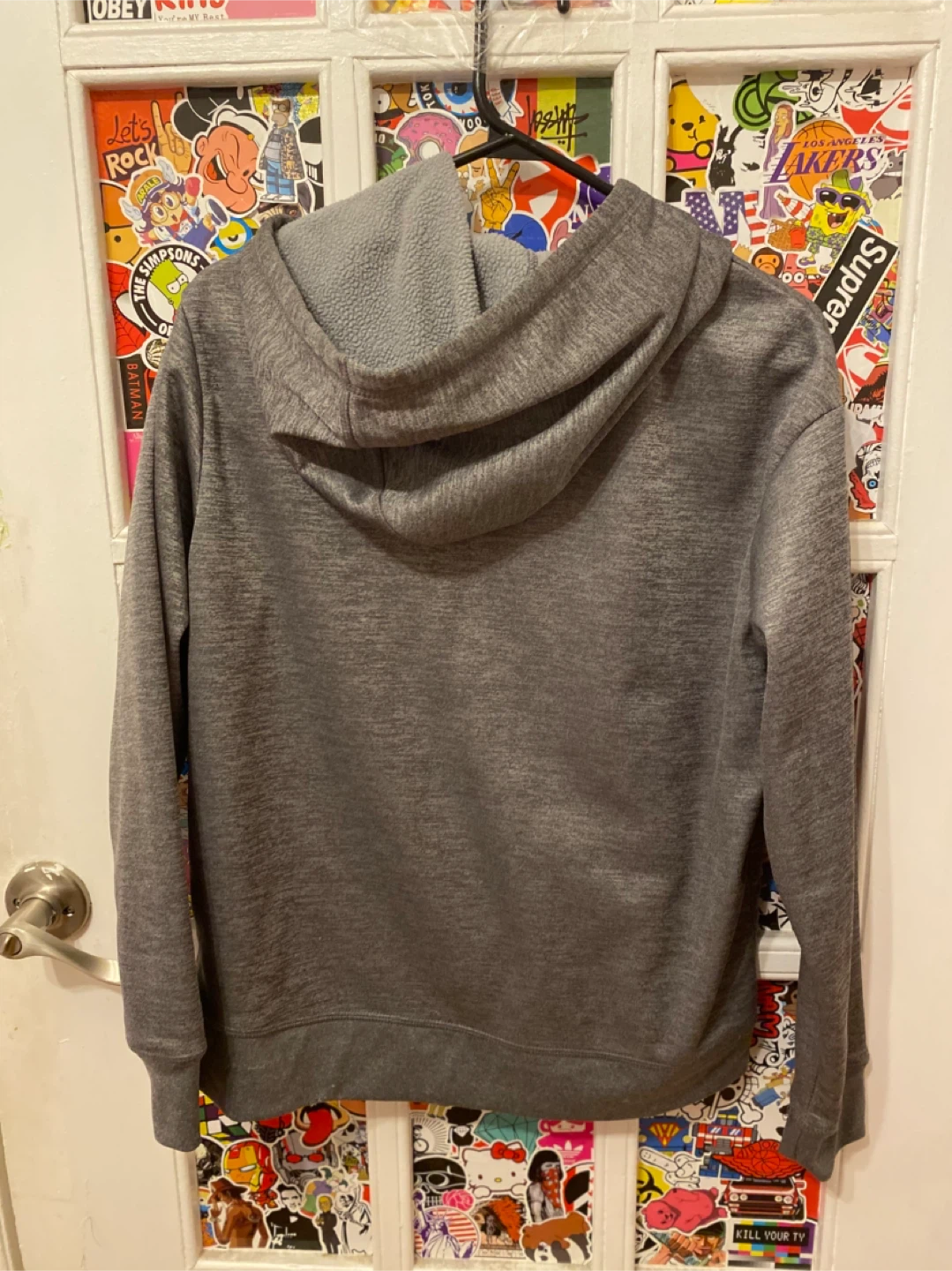 Reebok Grey Hoodie Sweatshirt - photo 2