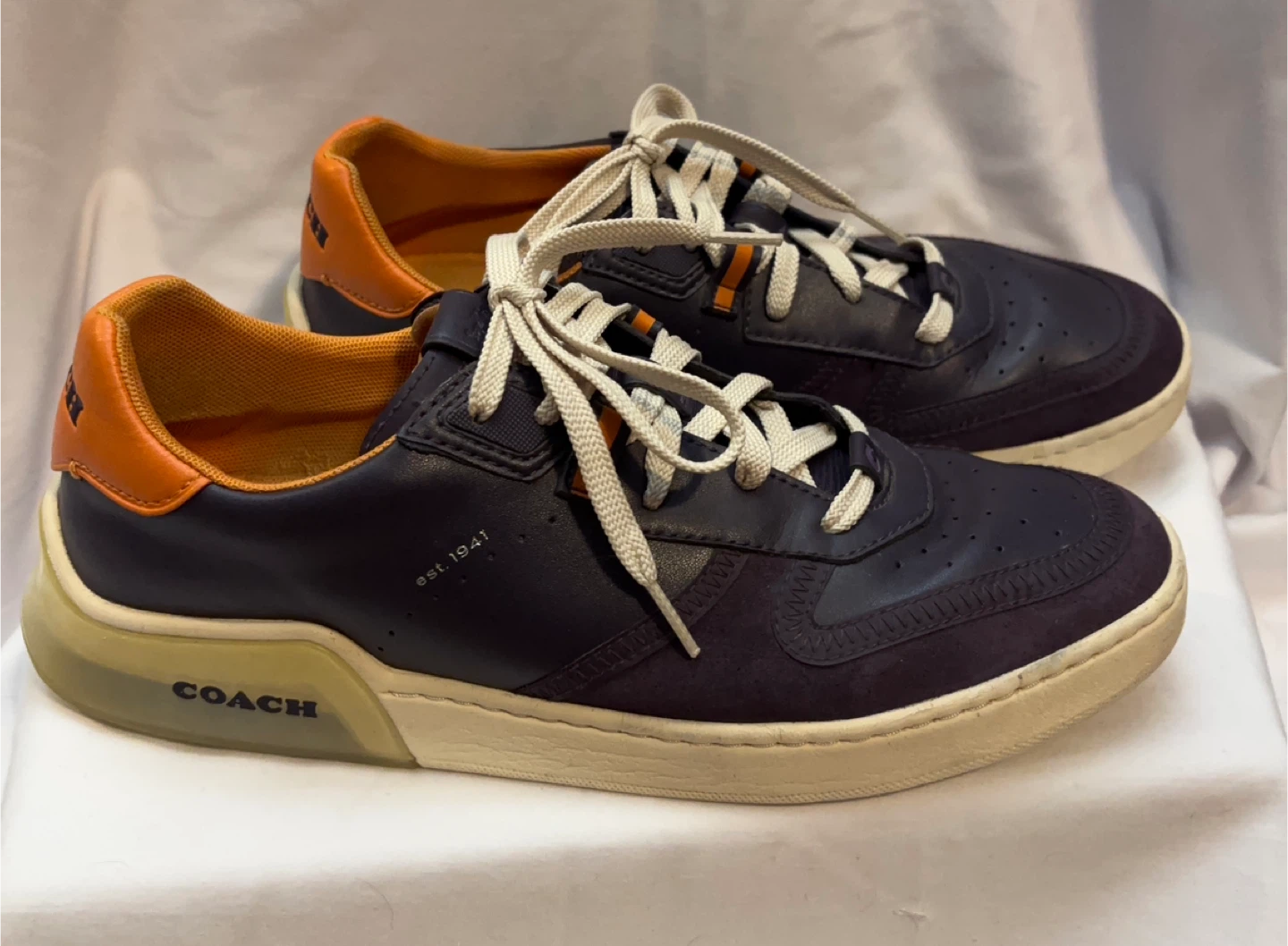 Coach Citysole Court Sneakers 1941 Purple - Size 11D