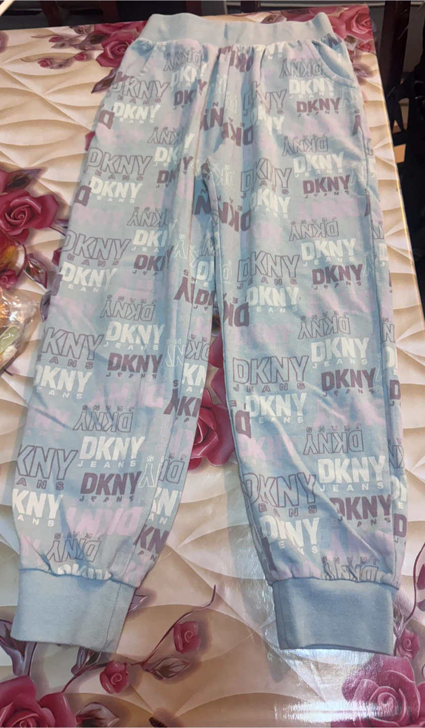DKNY Jeans All-Over Logo Sweatpants