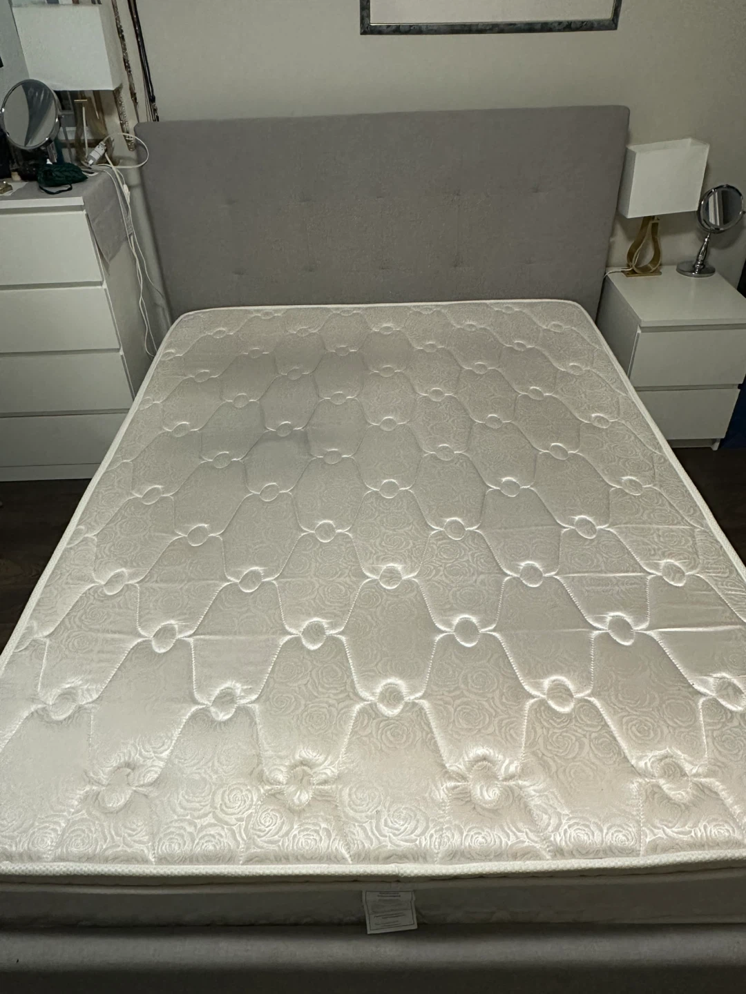 Grey Queen Bed Frame (Mattress not included) - photo 2