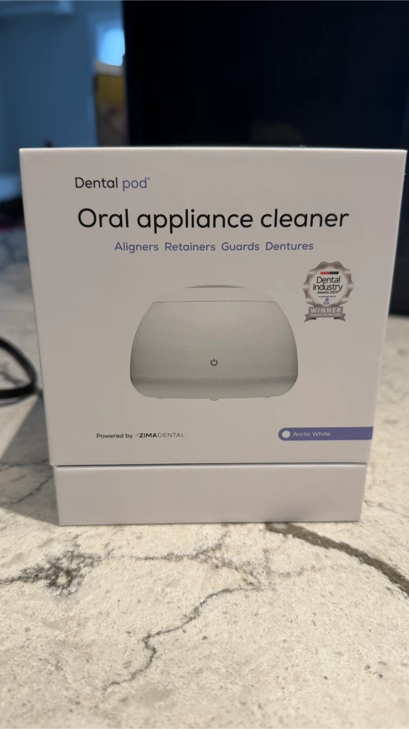 Dental Pod Oral Appliance Cleaner - Arctic White - photo 4