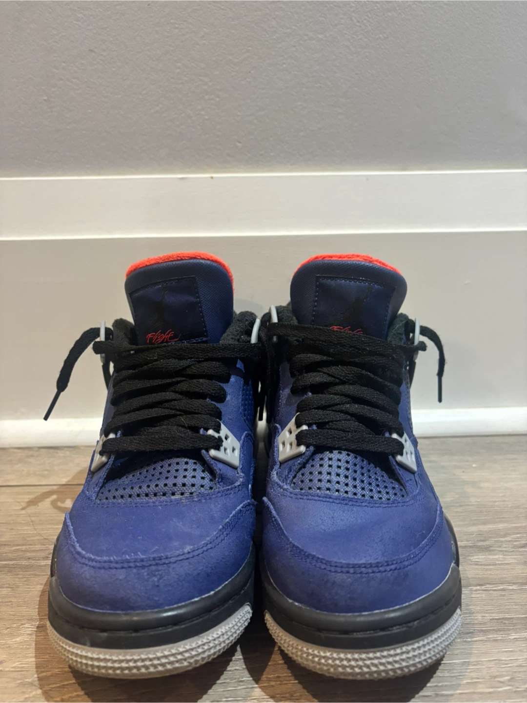 Air Jordan 4 Retro Blue/Red - photo 3