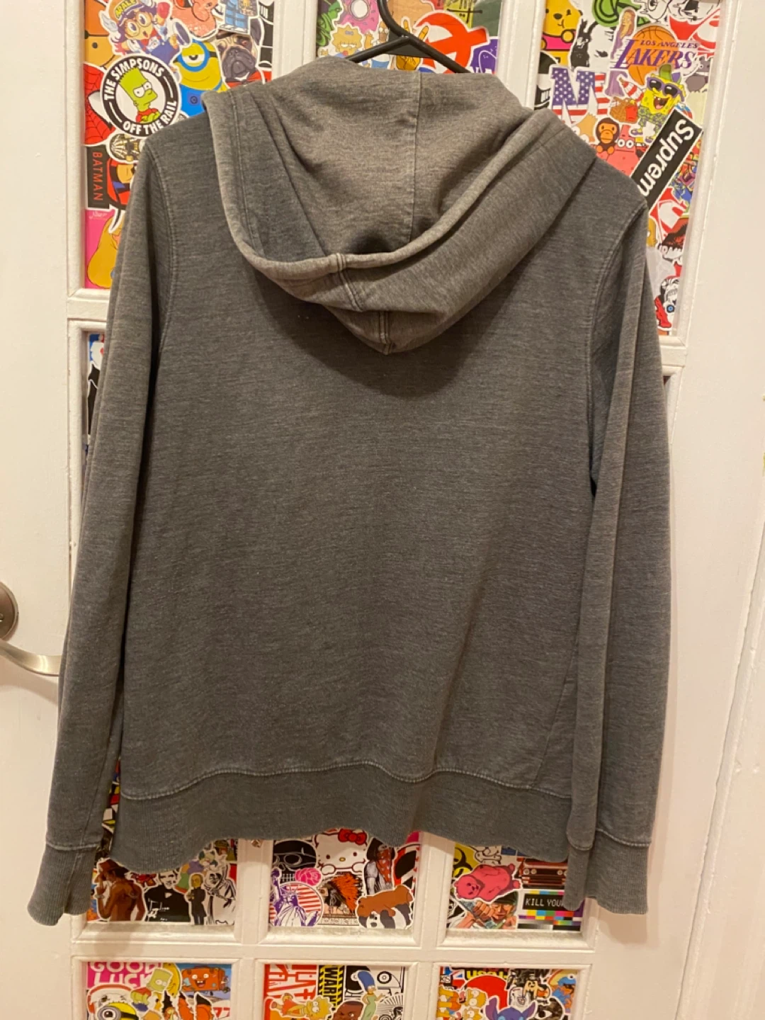 Pull & Bear Grey Zip-Up Hoodie - photo 2