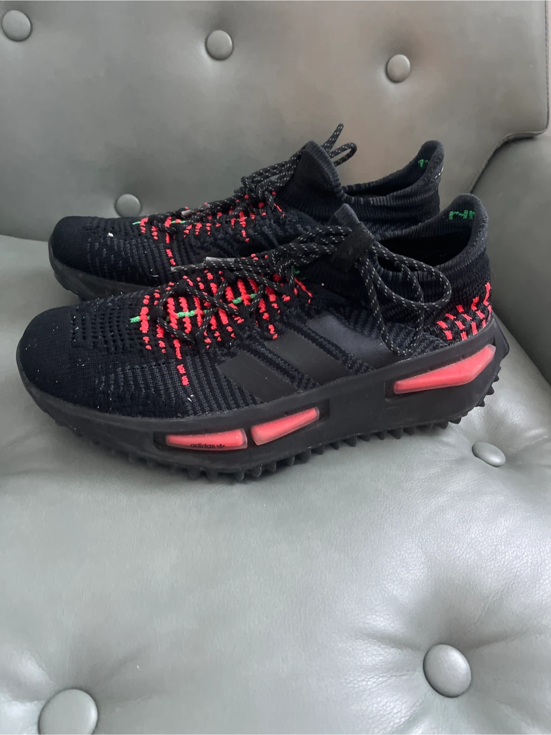 adidas NMD_S1 'Black Orange Lime🥕 - photo 3
