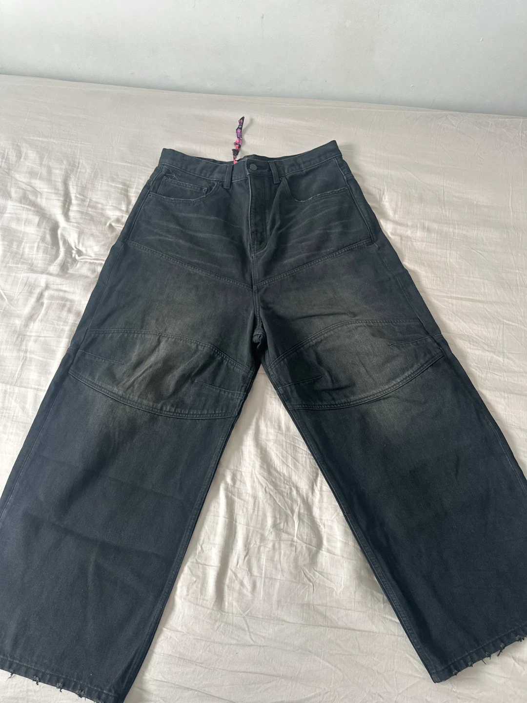 Balenciaga Unisex Wide Leg Jeans