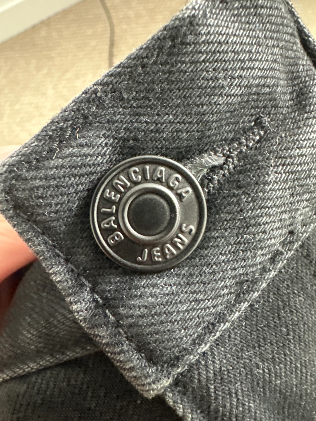Balenciaga Unisex Wide Leg Jeans - photo 5