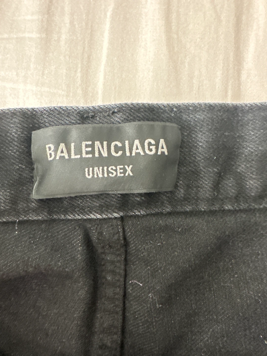 Balenciaga Unisex Wide Leg Jeans - photo 4