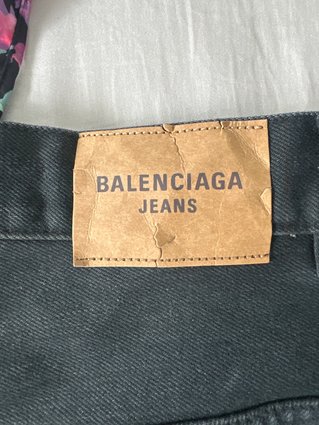Balenciaga Unisex Wide Leg Jeans - photo 3