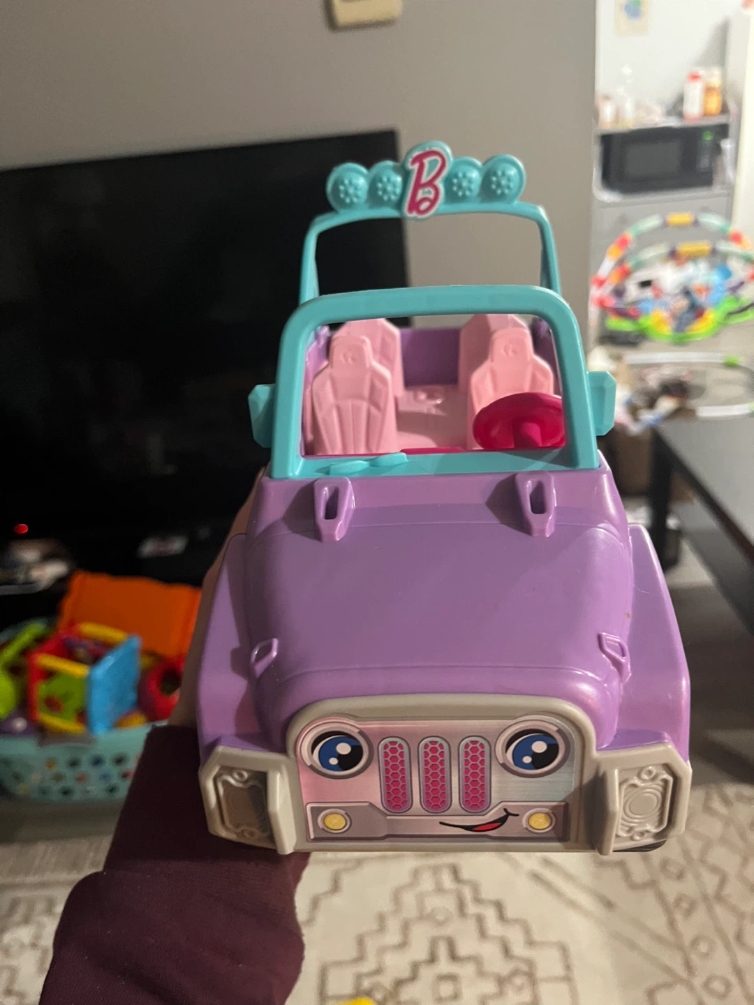 Little people Barbie Jeep Toy Car - photo 2