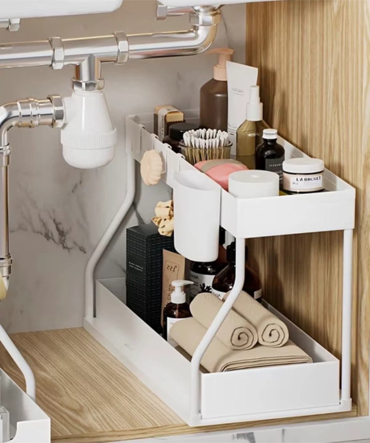 2-Tier Under Sink Organizer - photo 2