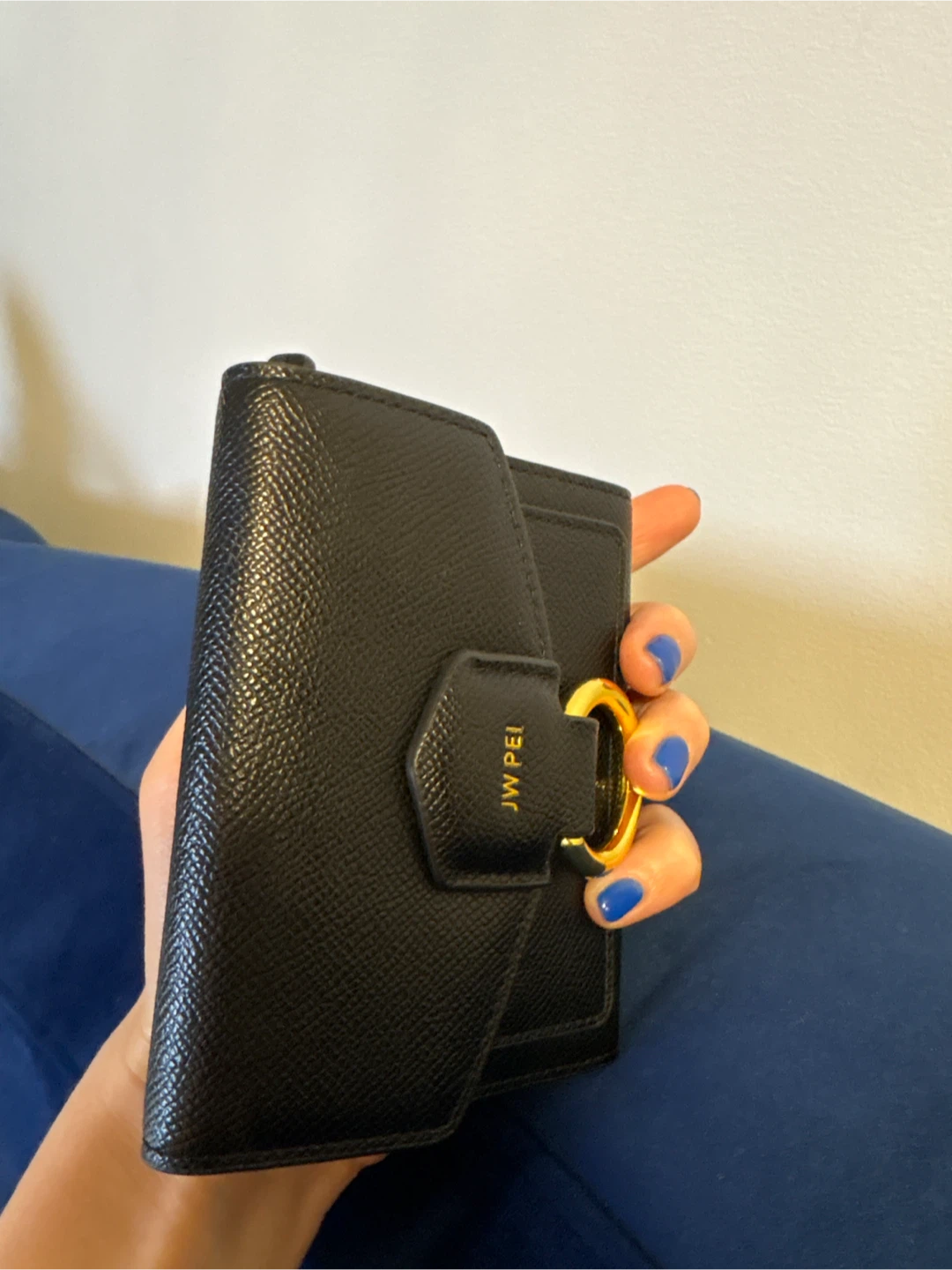 JW Pei Black vegan Leather Stella Wallet - photo 4