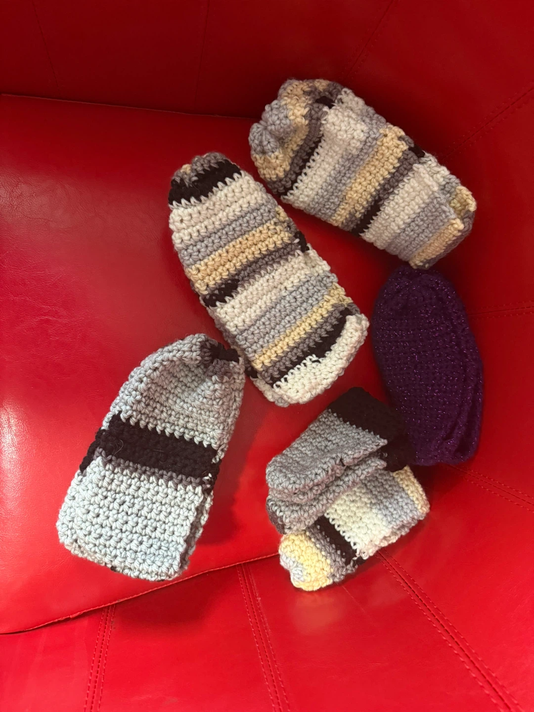 Handmade Crochet Slippers/Booties