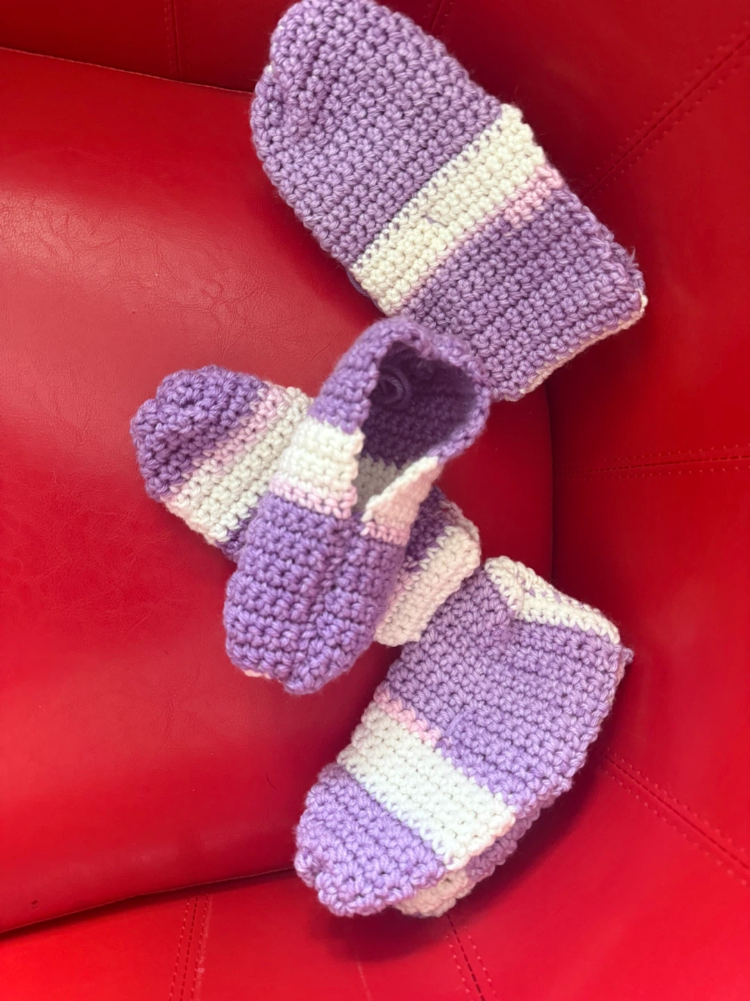 Handmade Crochet Slippers/Booties - photo 5