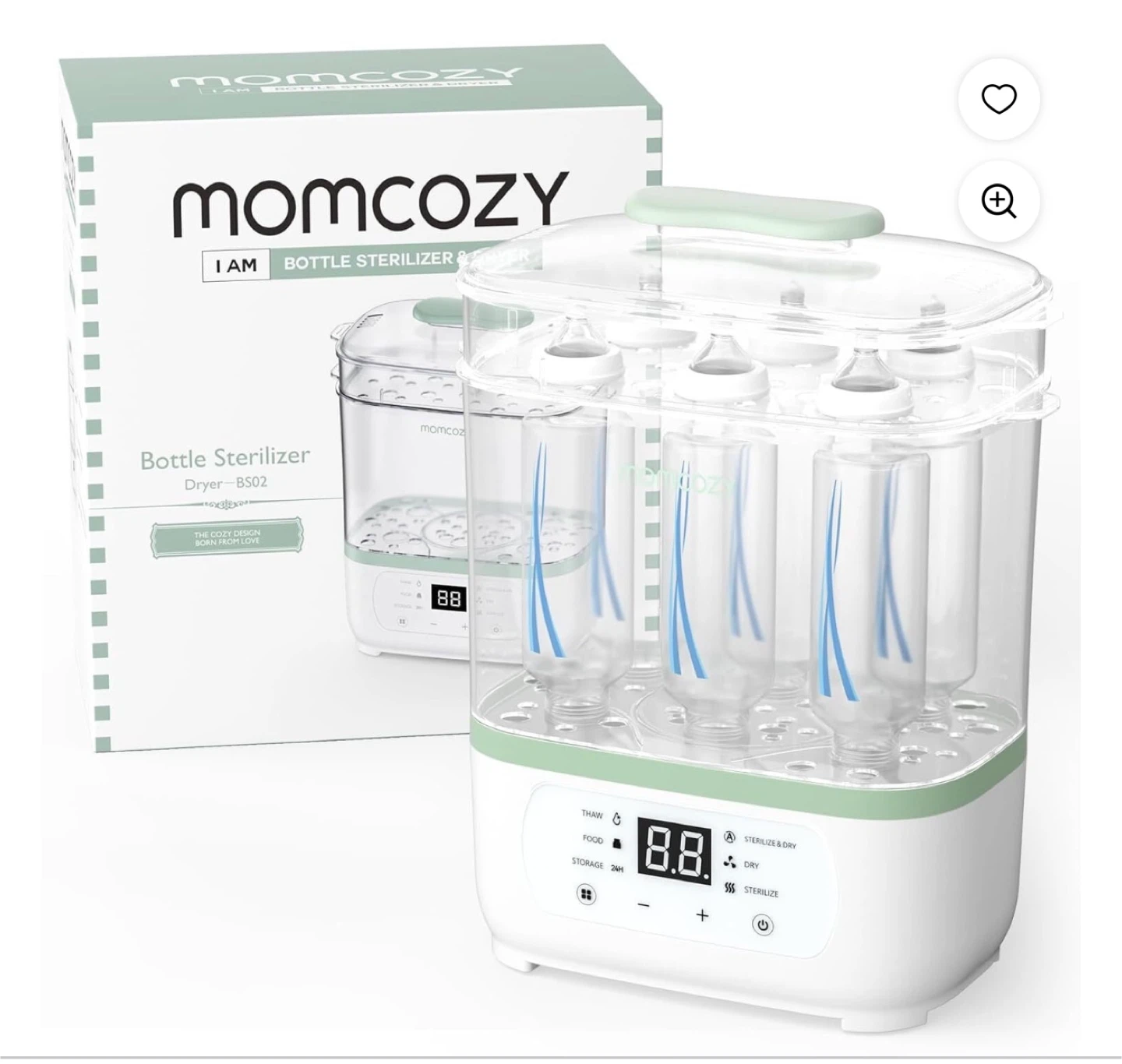 Momcozy Bottle Sterilizer Dryer BS02