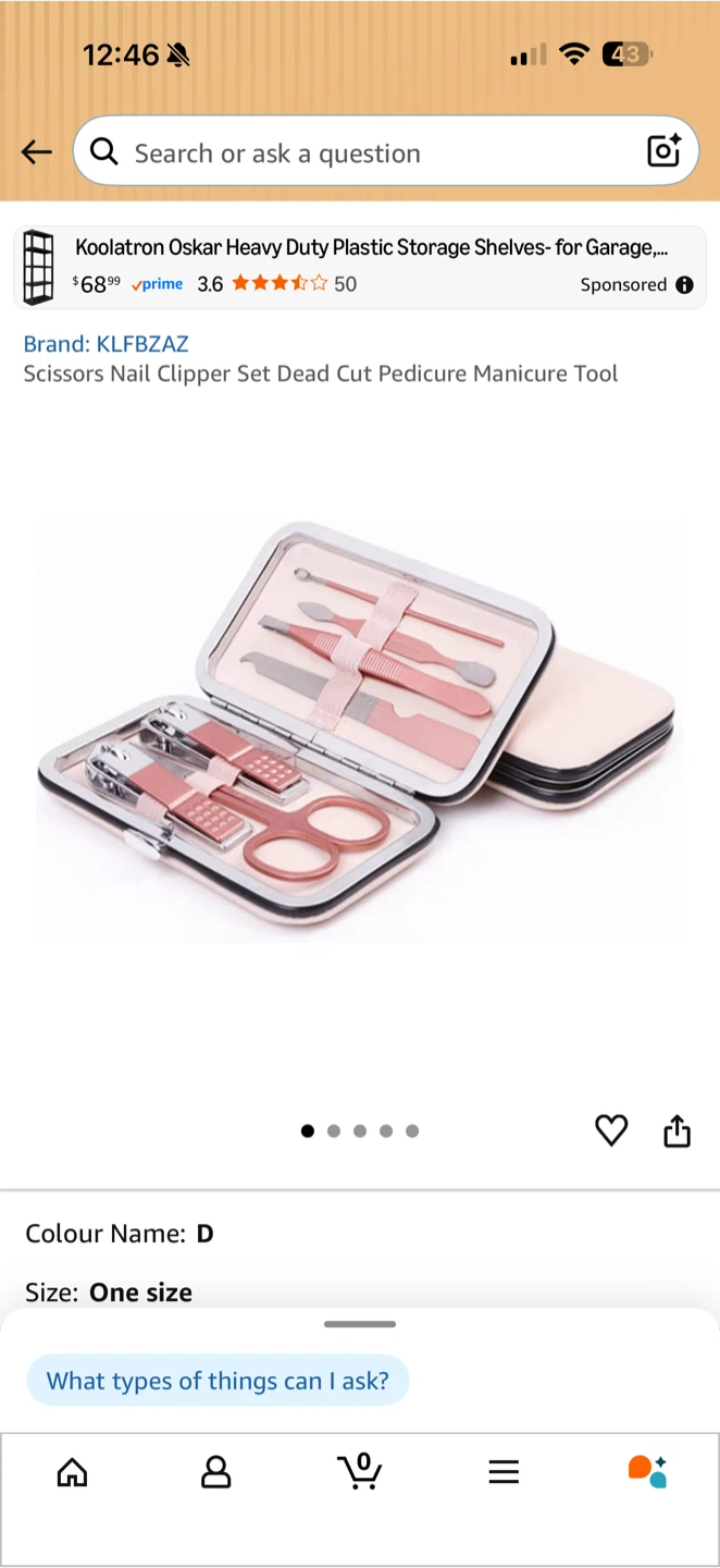 Manicure & Pedicure Tool Set