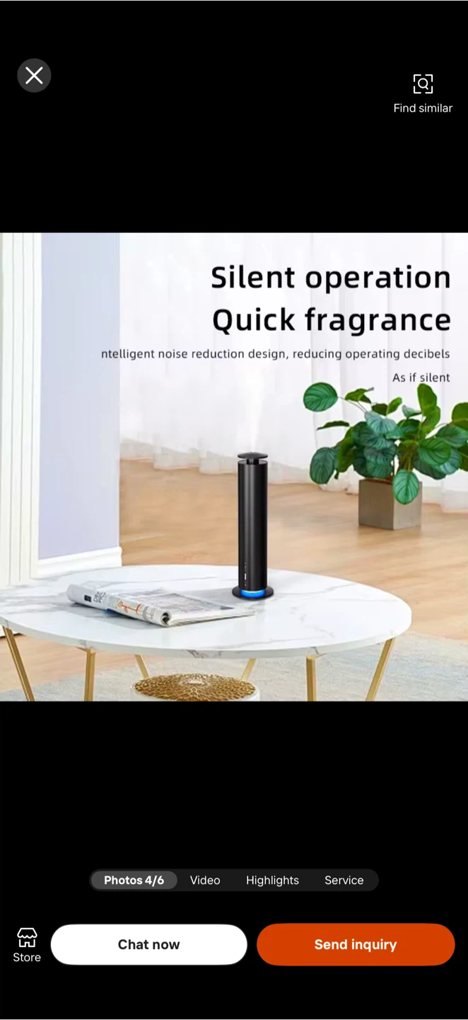 Black Aroma Diffuser