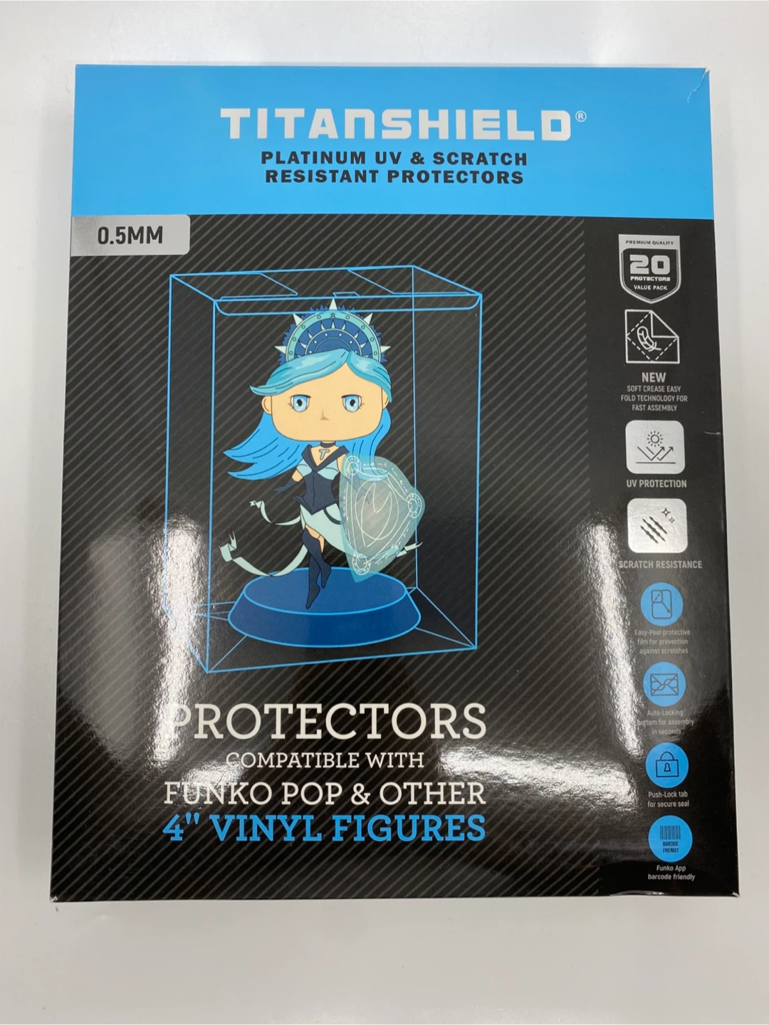 TitanShield Funko Pop Protector 20 Pack