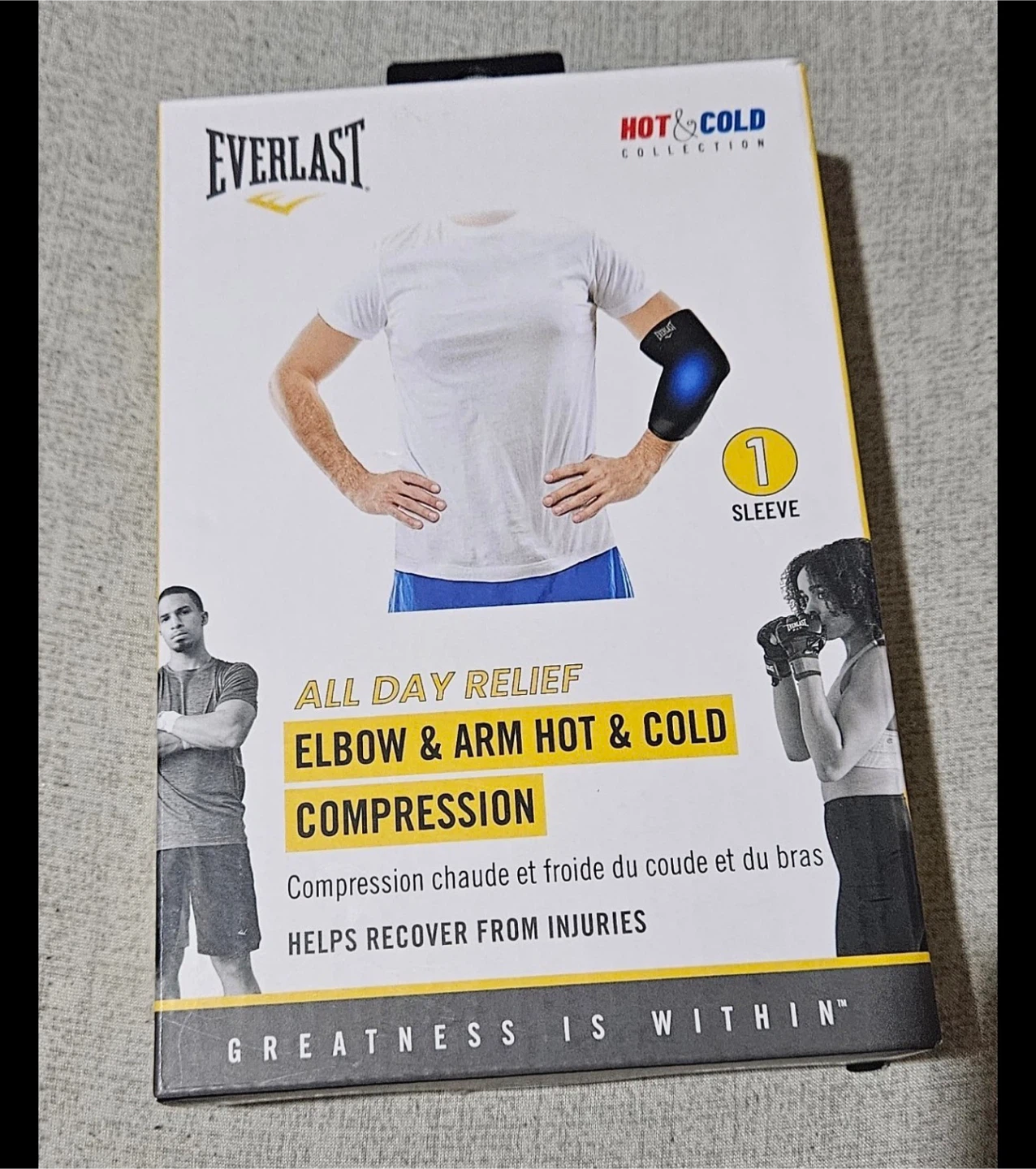 Everlast Hot & Cold Compression Elbow Sleeve
