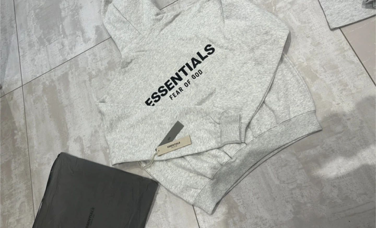 Fear of God Essentials Hoodie and Sweatpants Set - photo 4