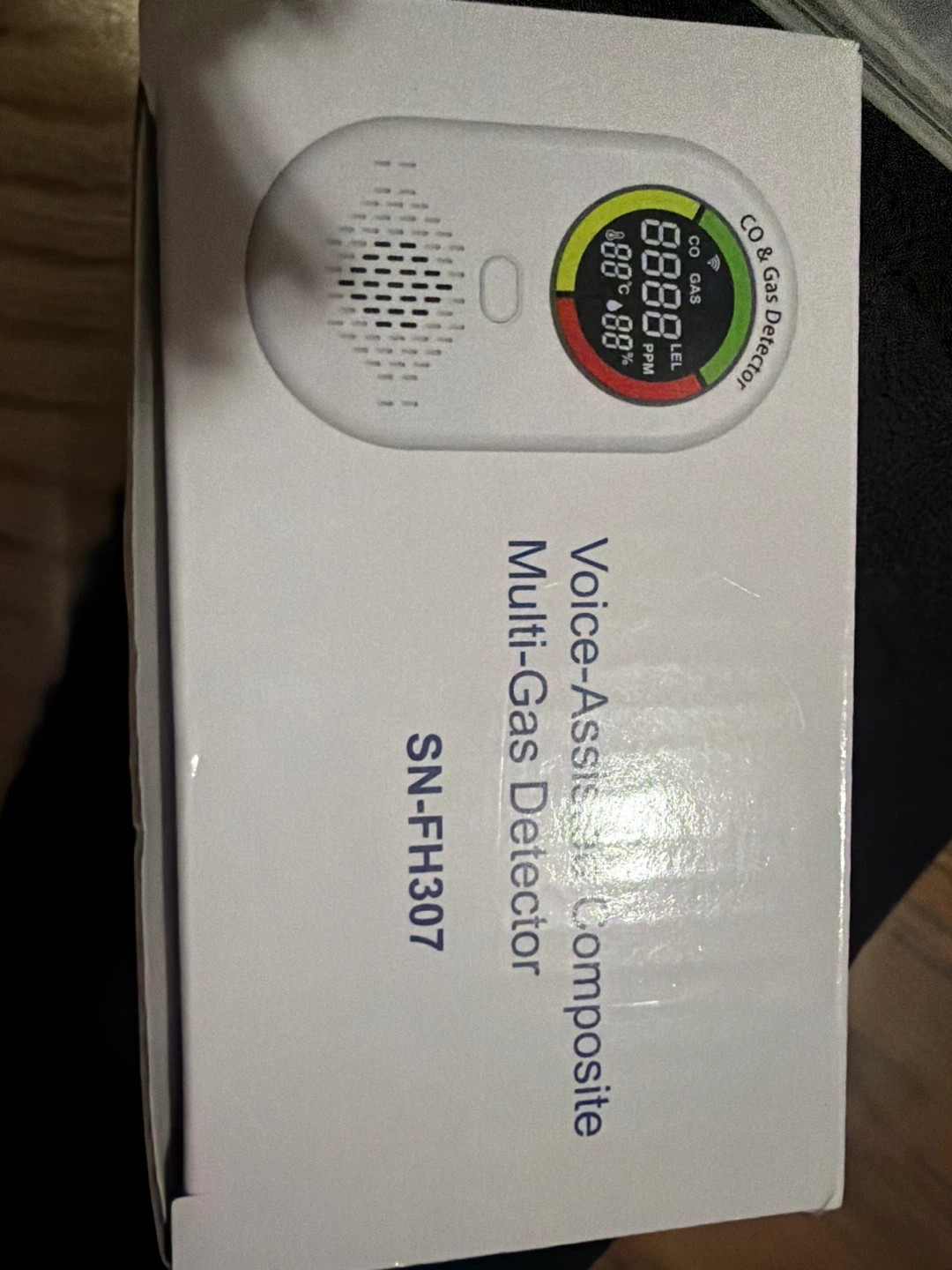 Voice-Assist Multi-Gas Detector CO & Gas Detector