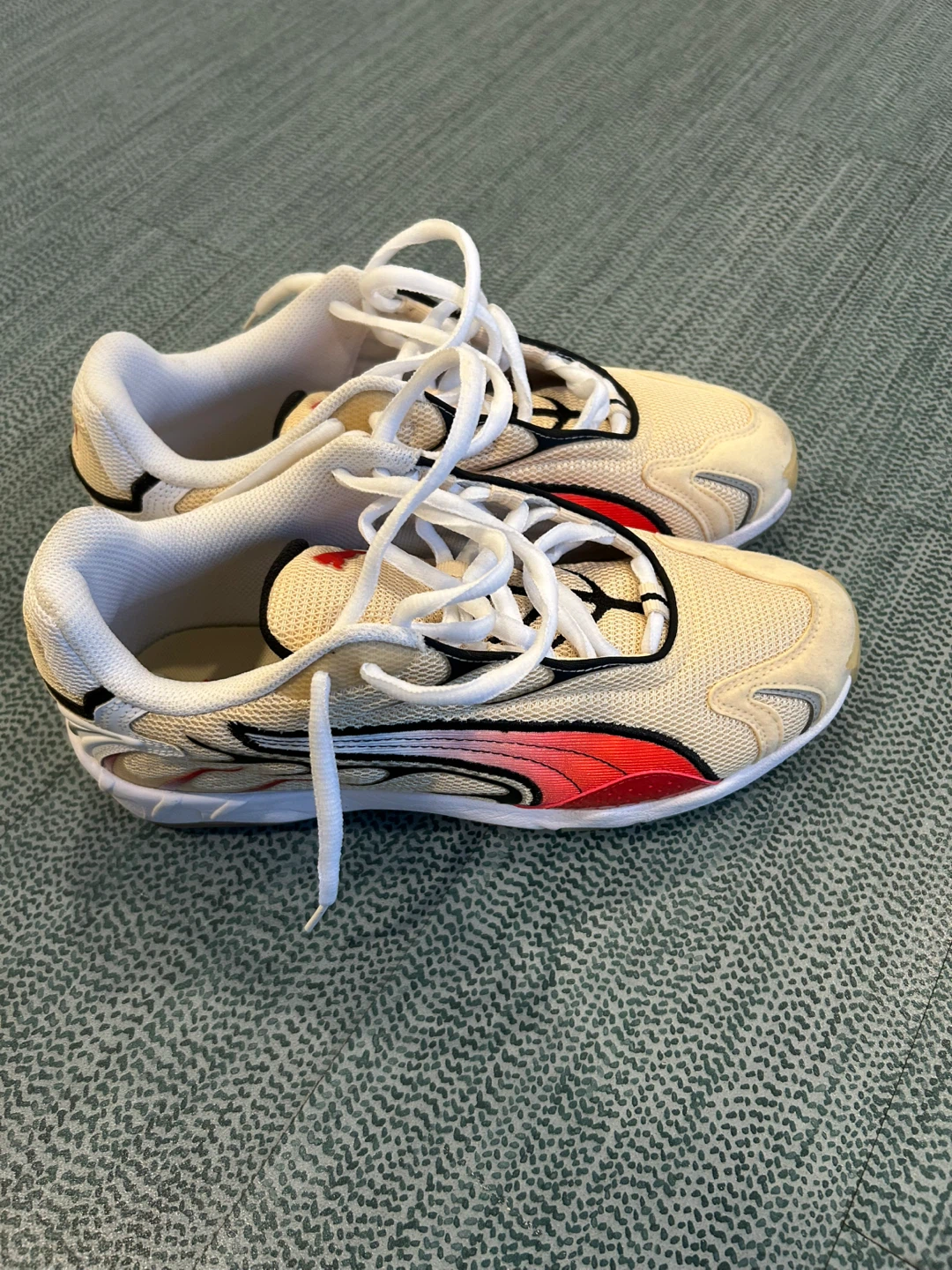 Puma CELL Alien Shoes - Cream/Red - US 7.5