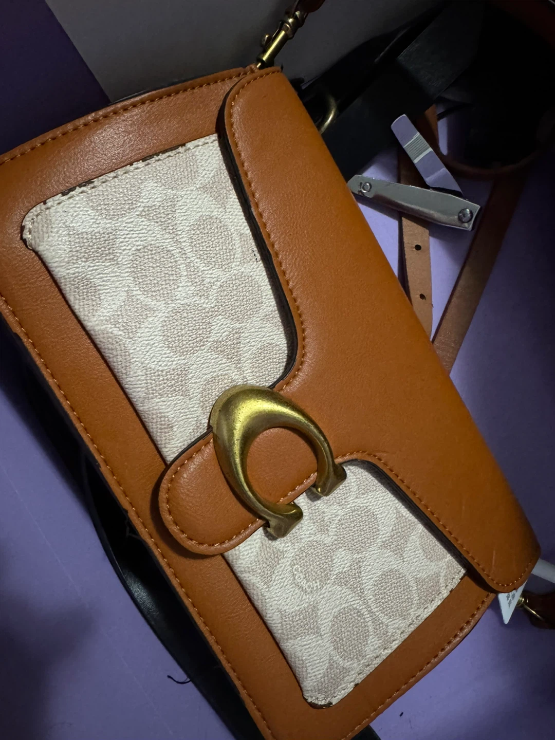 Coach Tabby Shoulder Bag 26 in Signature Canvas