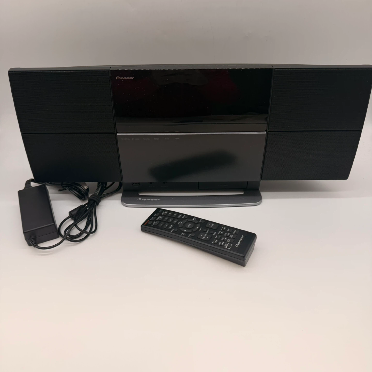 Pioneer X-SMC1-K Slim AV Micro System w/ Remote & Power Adapter - photo 2