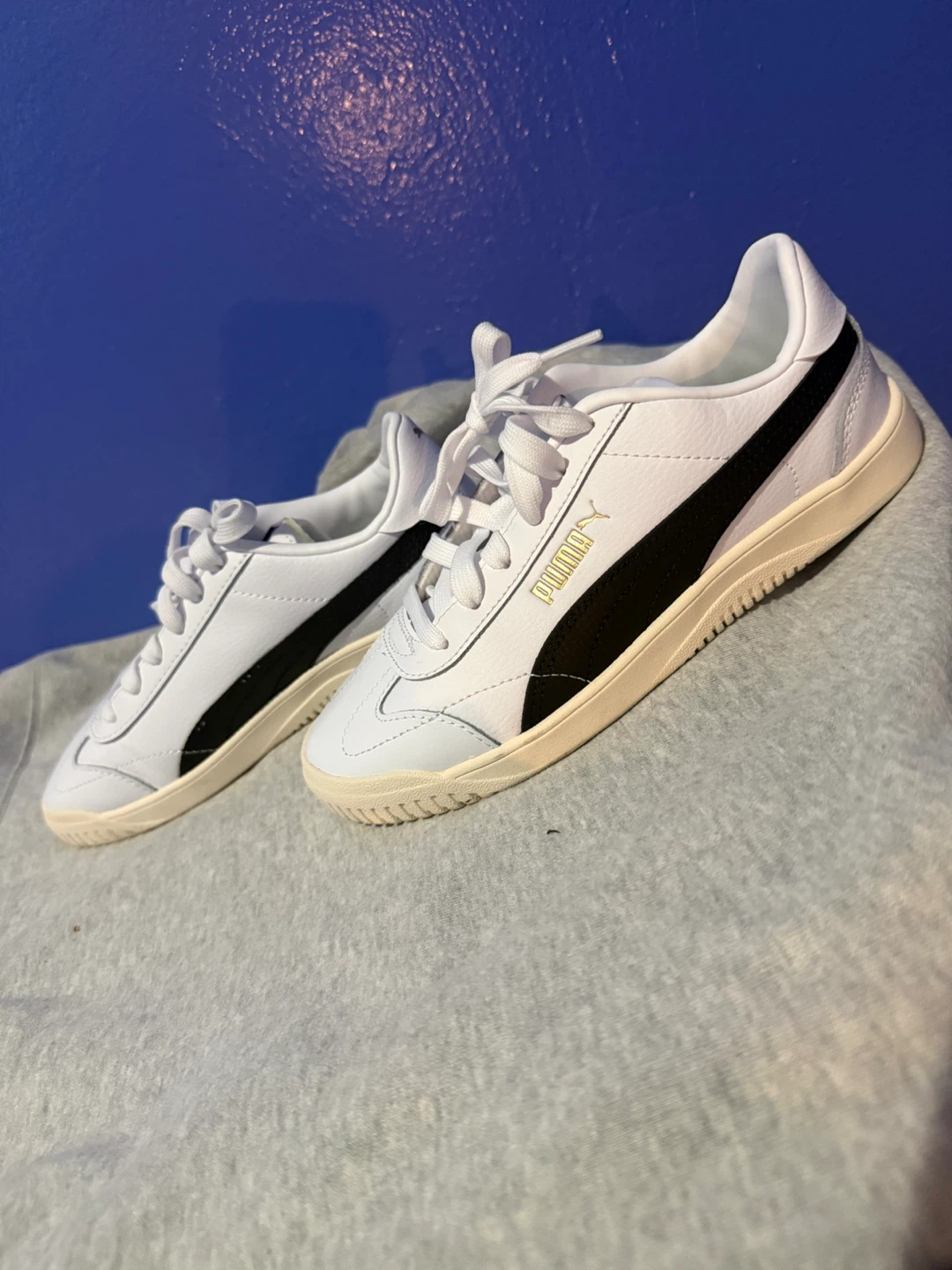Puma Women's Caracal Sneakers - White/Black - photo 4