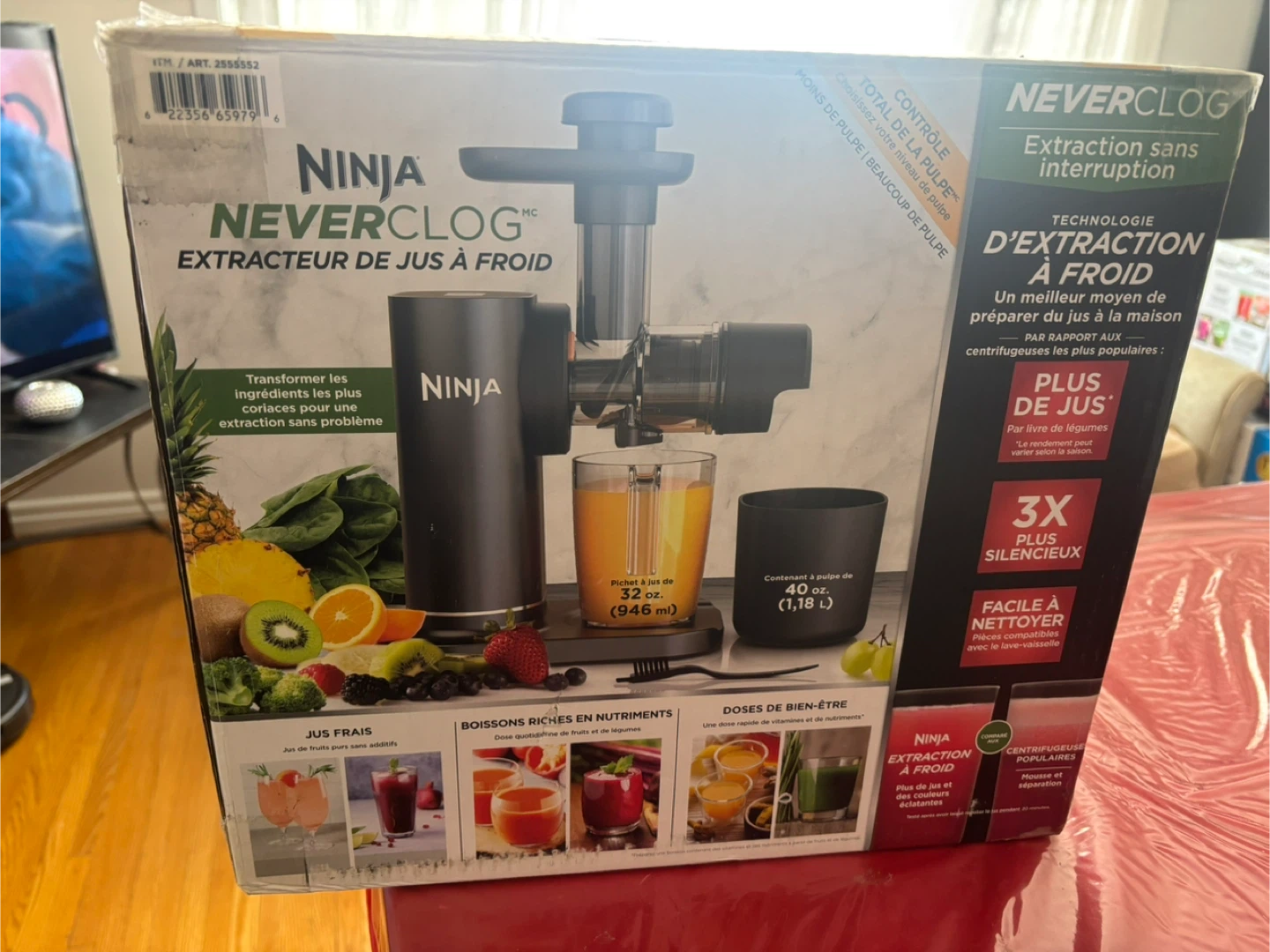 Ninja NeverClog Cold Press Juicer - photo 3