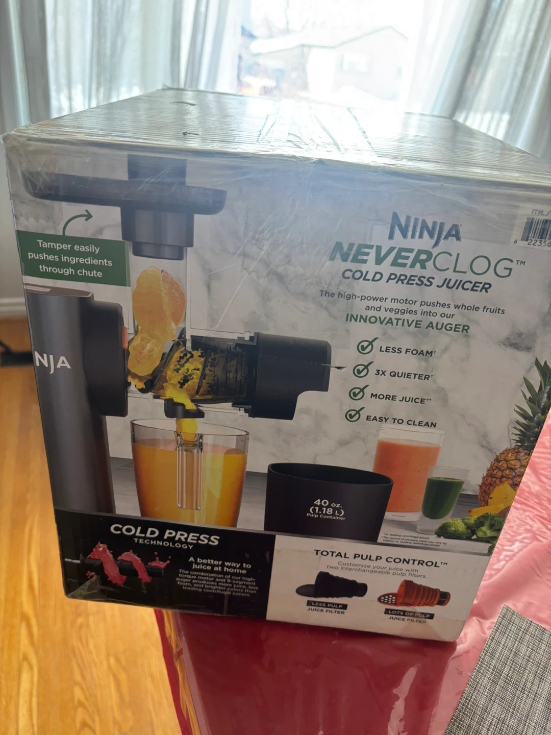 Ninja NeverClog Cold Press Juicer