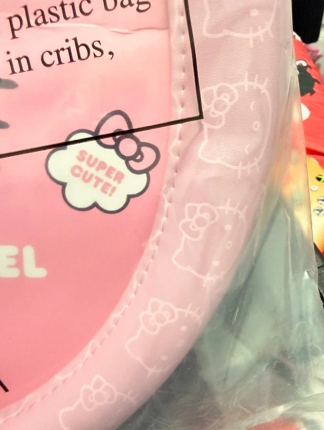 Hello Kitty Pink Steering Wheel Cover - photo 5