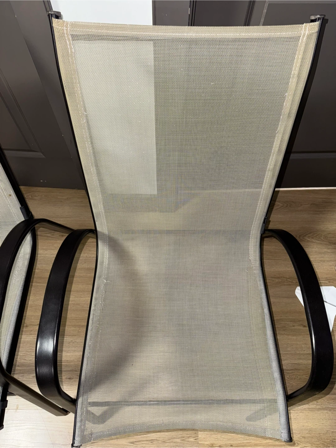 Pair of Outdoor Sling Chairs - photo 2